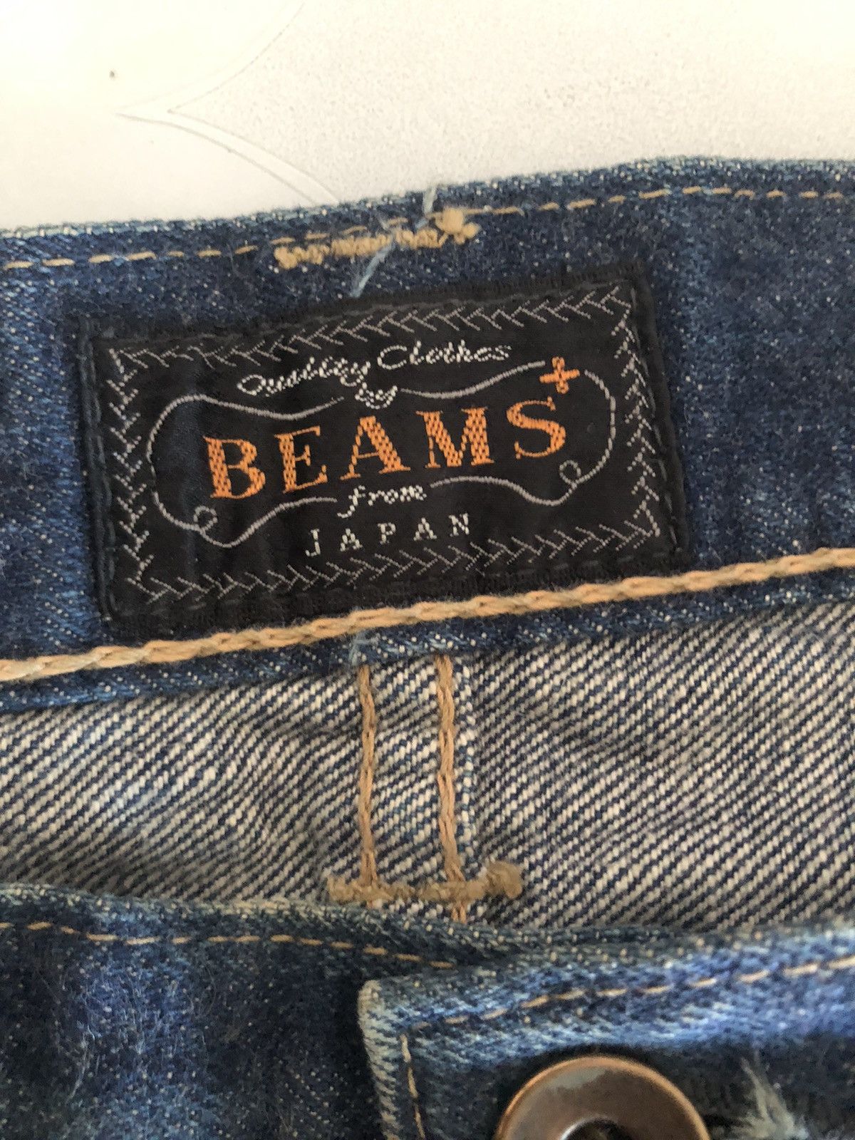 Beams Plus × Japanese Brand Beams+ Selvedged Denim Pants Size US 30 / EU 46 - 16 Thumbnail