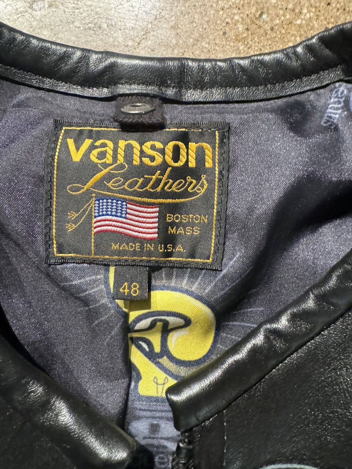 Vanson Leathers Vanson x Flygeenius Skeleton Leather Jacket