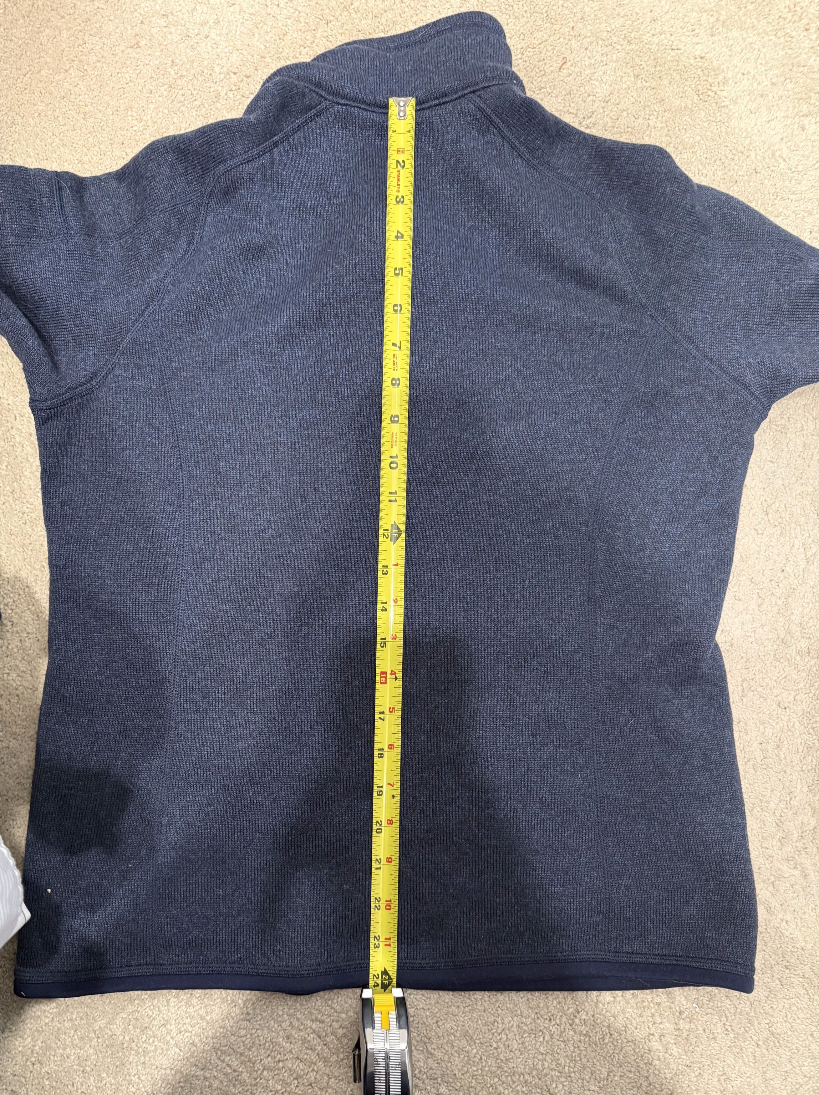 Patagonia Patagonia Women's 1/4 Zip Pullover Fleece Size L / US 10 / IT 46 - 6 Thumbnail