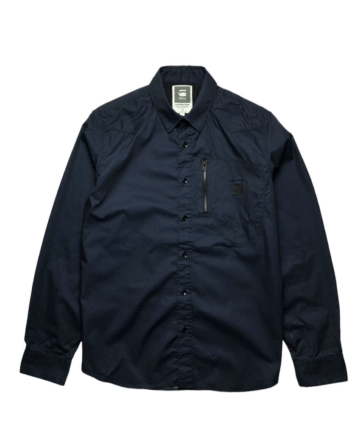 G-Star G Star Raw denim biker shirt Size US M / EU 48-50 / 2 - 1 Thumbnail