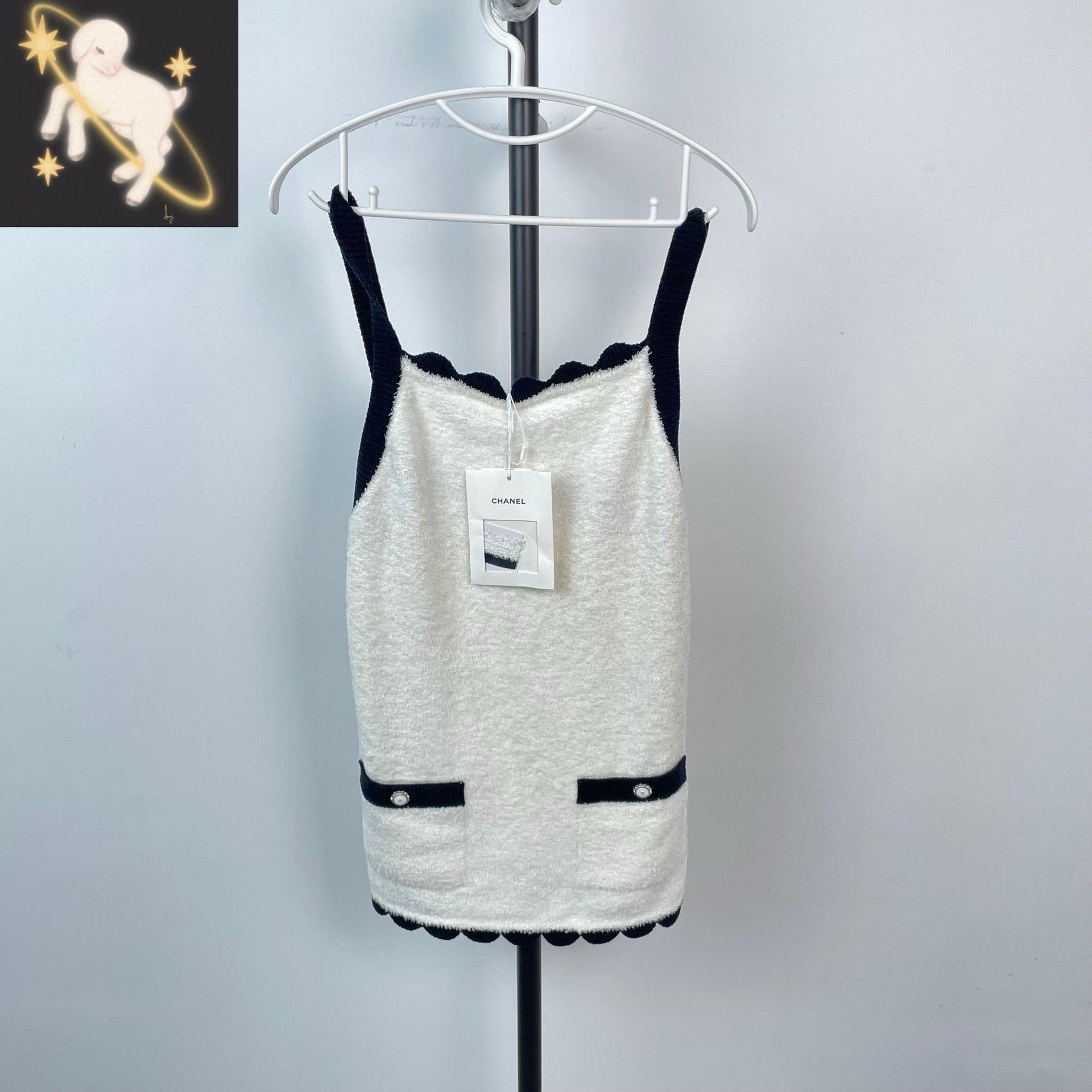 Chanel Chanel Black Tank Top 38 Men Size US S / EU 44-46 / 1 - 1 Thumbnail
