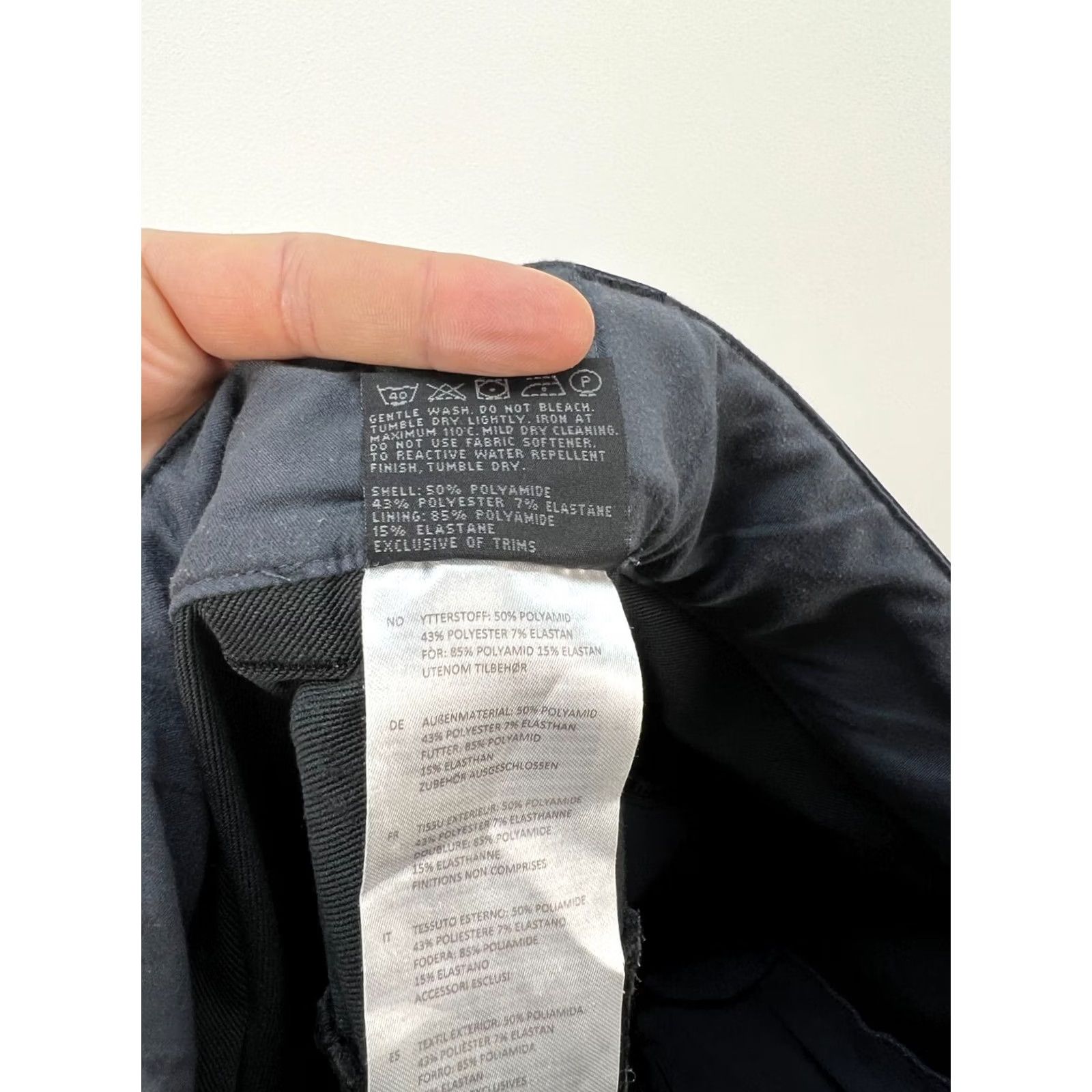 Vintage Norrona Svalbard Flex 1 Pants Womens L Dark gray Nike? Size 36" / US 14 / IT 50 - 8 Thumbnail