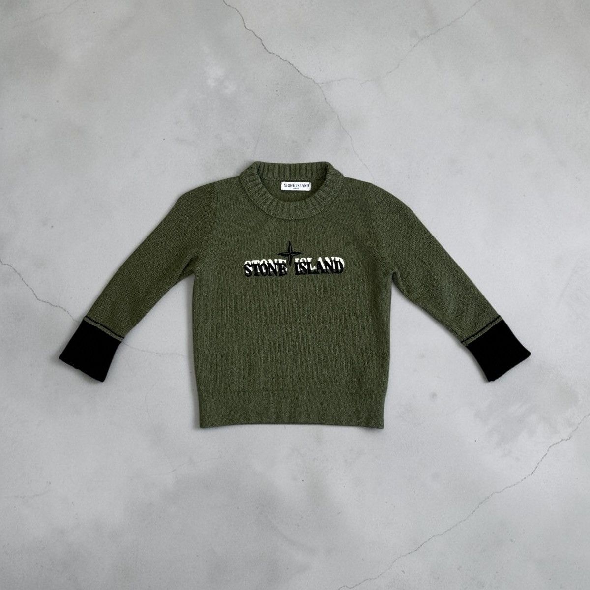 Stone Island Stone Island Junior Knit Wool Sweater Size 4/104 Size US XXS / EU 40 - 1 Thumbnail