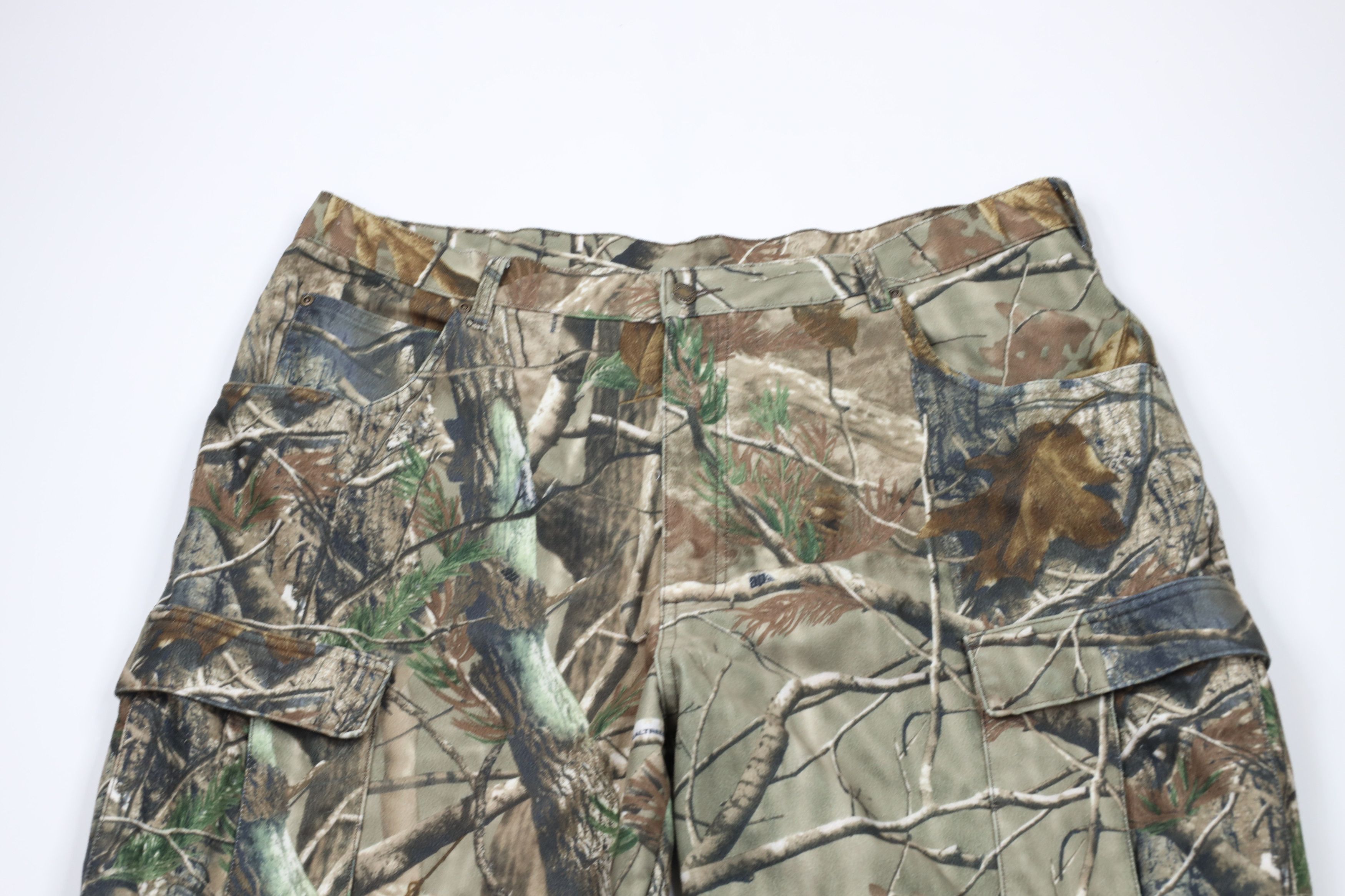 Cabelas × Vintage Vintage Cabelas Camouflage Chamois Fleece Cargo Pants Size US 44 / EU 60 - 2 Thumbnail