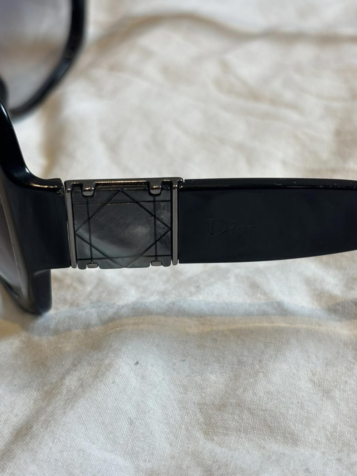 Dior Dior - Black Oversized Square Sunglasses Size ONE SIZE - 6 Thumbnail