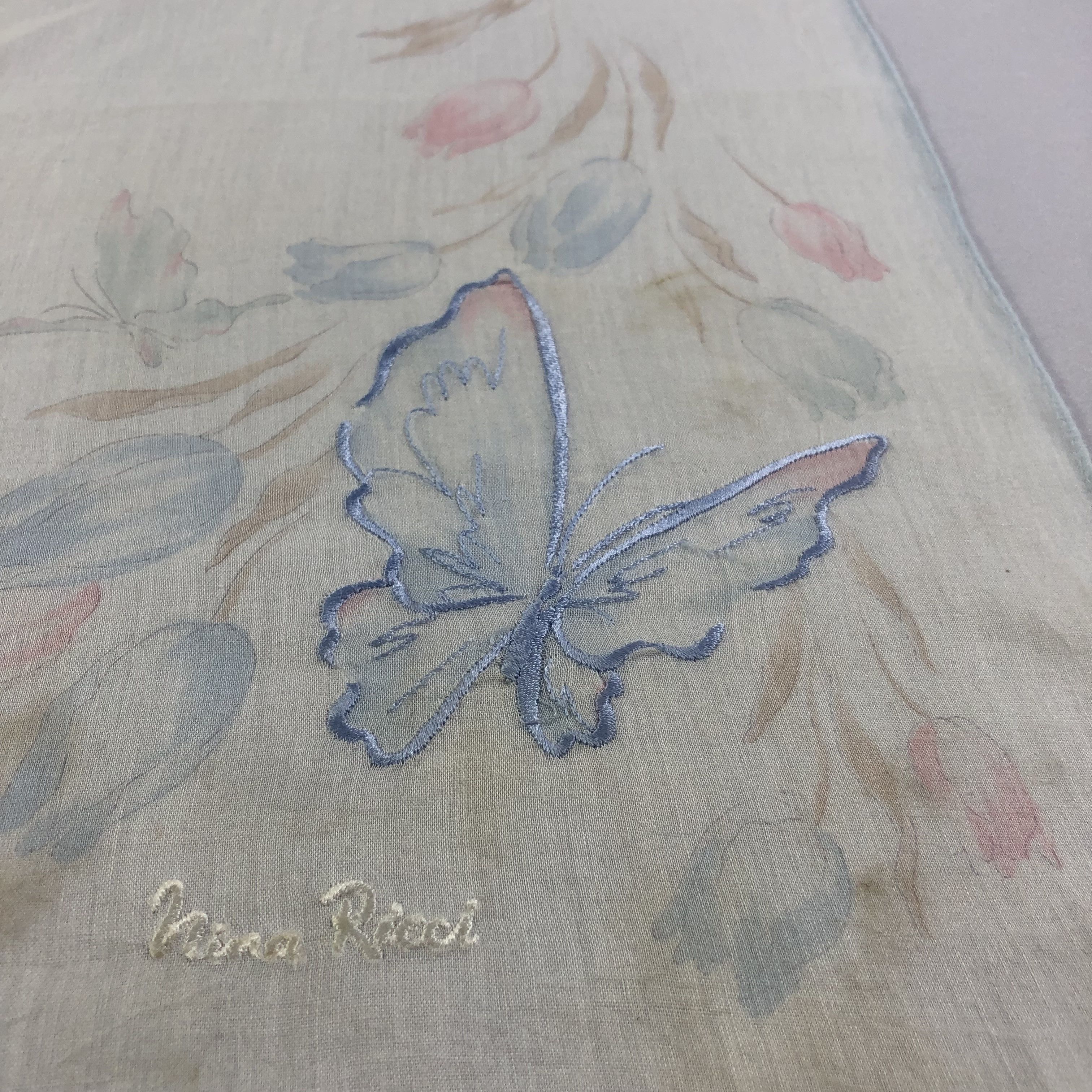Nina Ricci Nina Ricci Handkerchief Neckerchief Bandana H1791 Size ONE SIZE - 5 Thumbnail