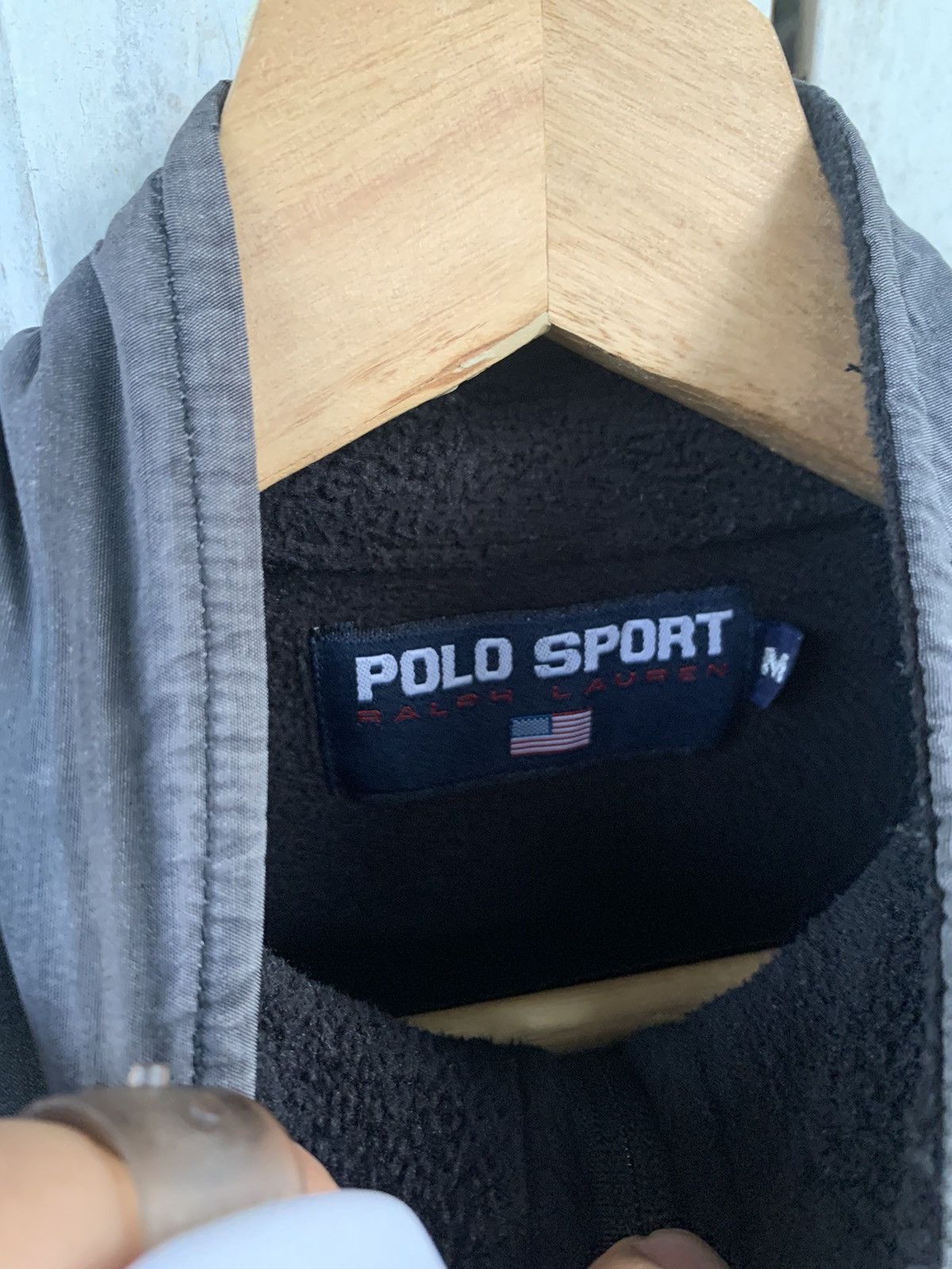 Polo Ralph Lauren Vintage Polo Sport Ralph Lauren Half Zip Sherpa Size US L / EU 52-54 / 3 - 7 Thumbnail