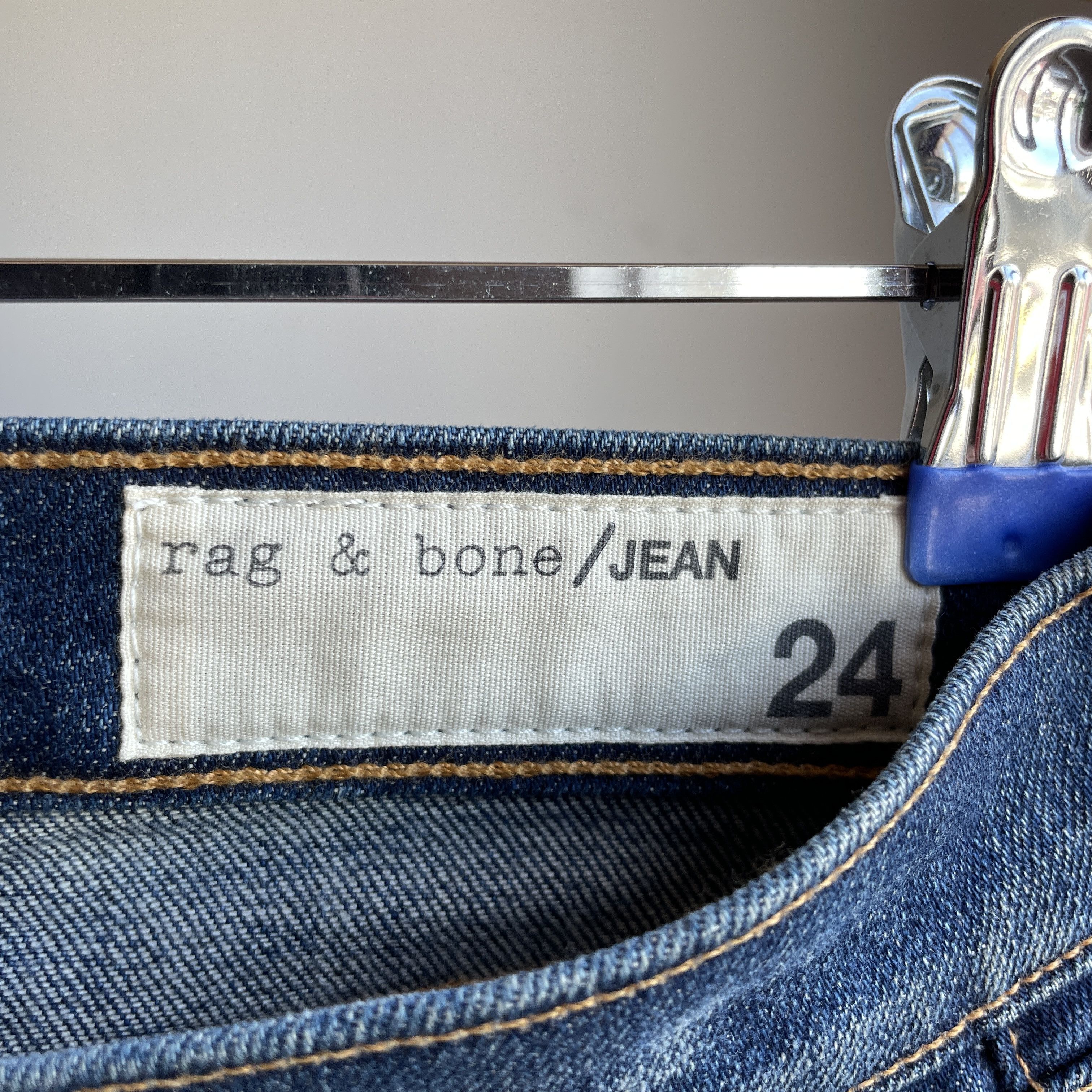 Rag & Bone Rag & Bone The Dre Womens Skinny Boyfriend Denim Size 24 Size 24" / US 00 / IT 34 - 9 Thumbnail