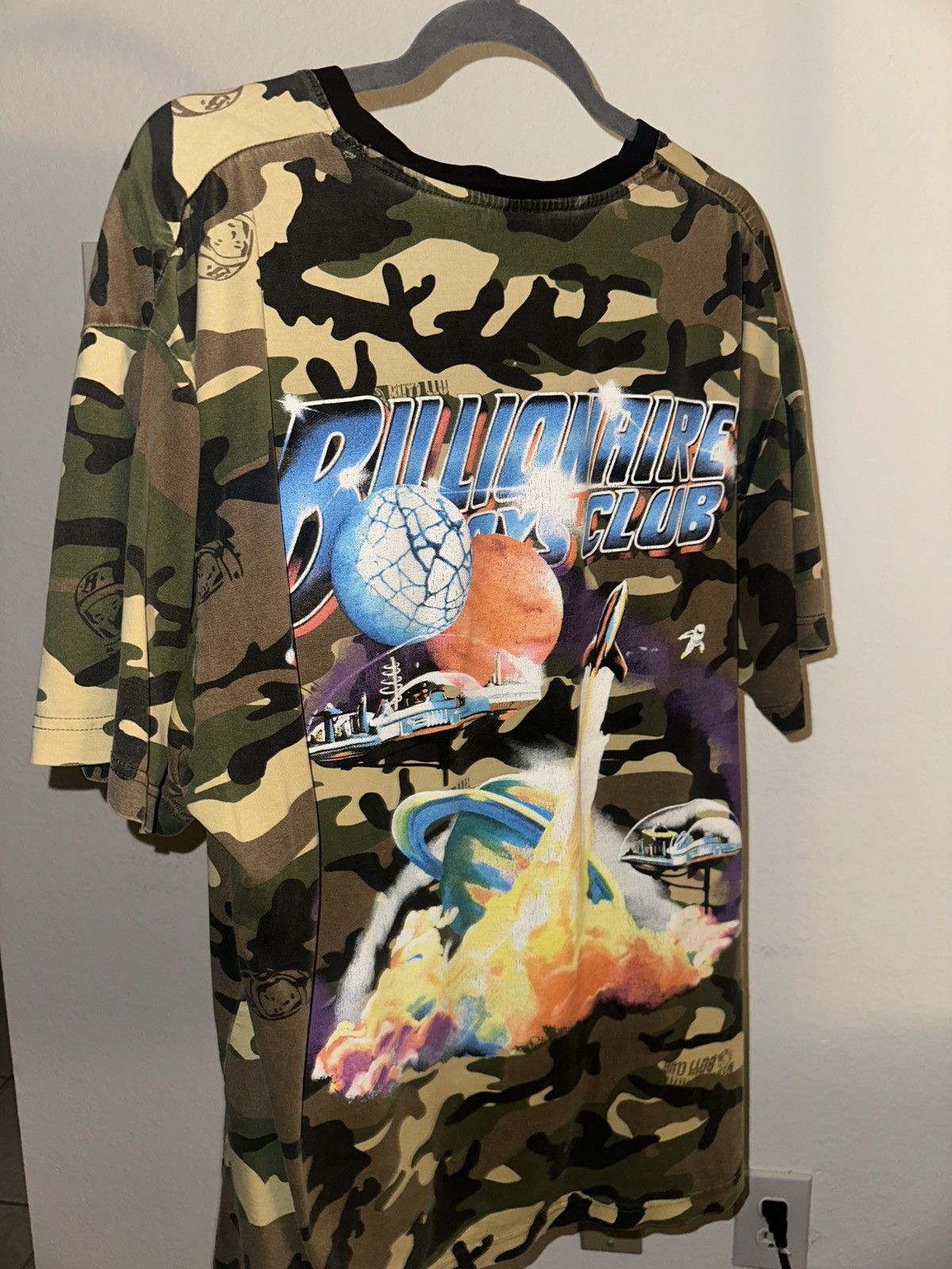 Billionaire Boys Club Billionaire Boys Club Camo Graphic Tee Size L Size US L / EU 52-54 / 3 - 2 Thumbnail