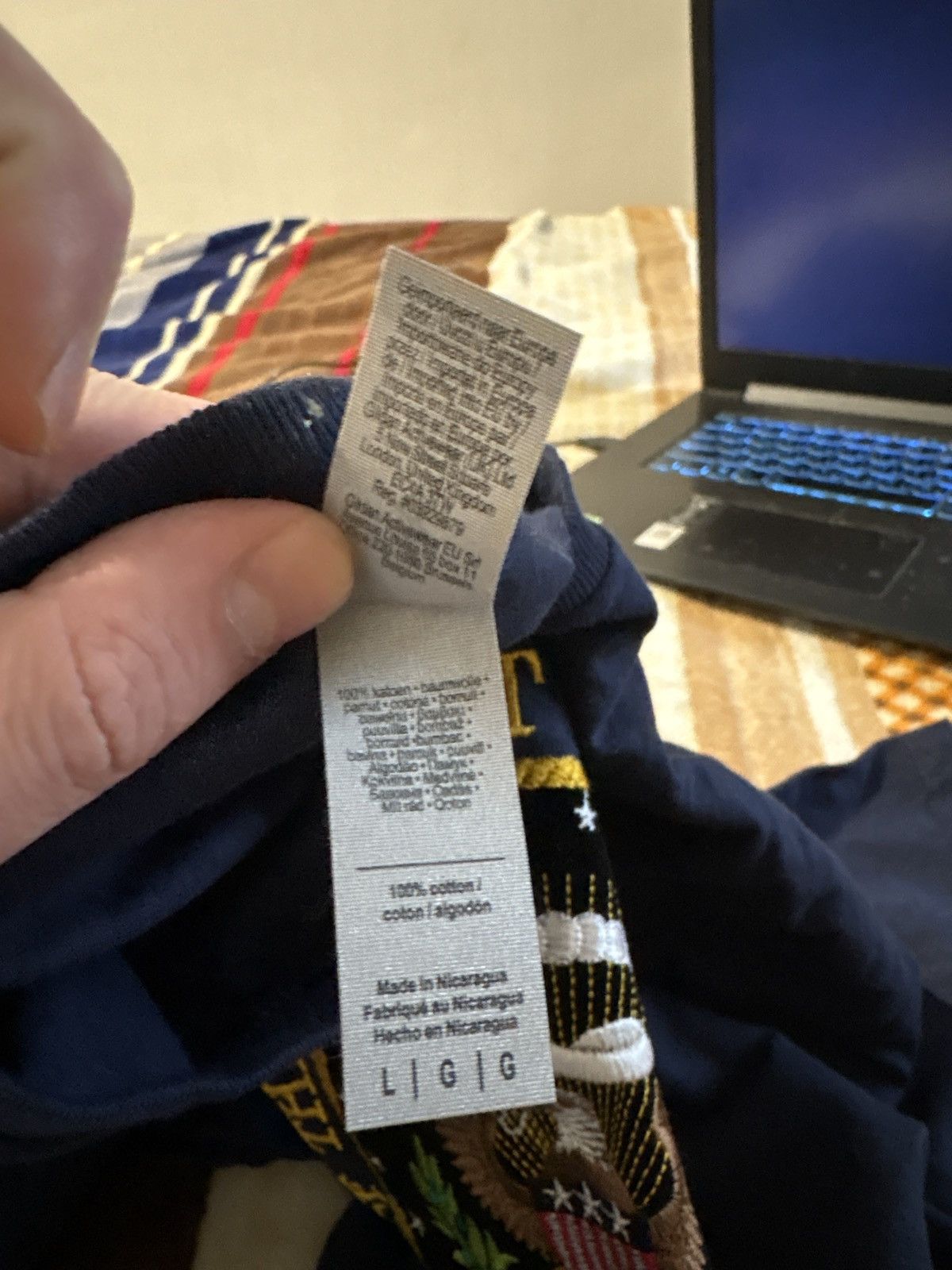 Gildan “Vintage USA Presidential Seal Tee / Streetwear Graphic Size US L / EU 52-54 / 3 - 2 Thumbnail