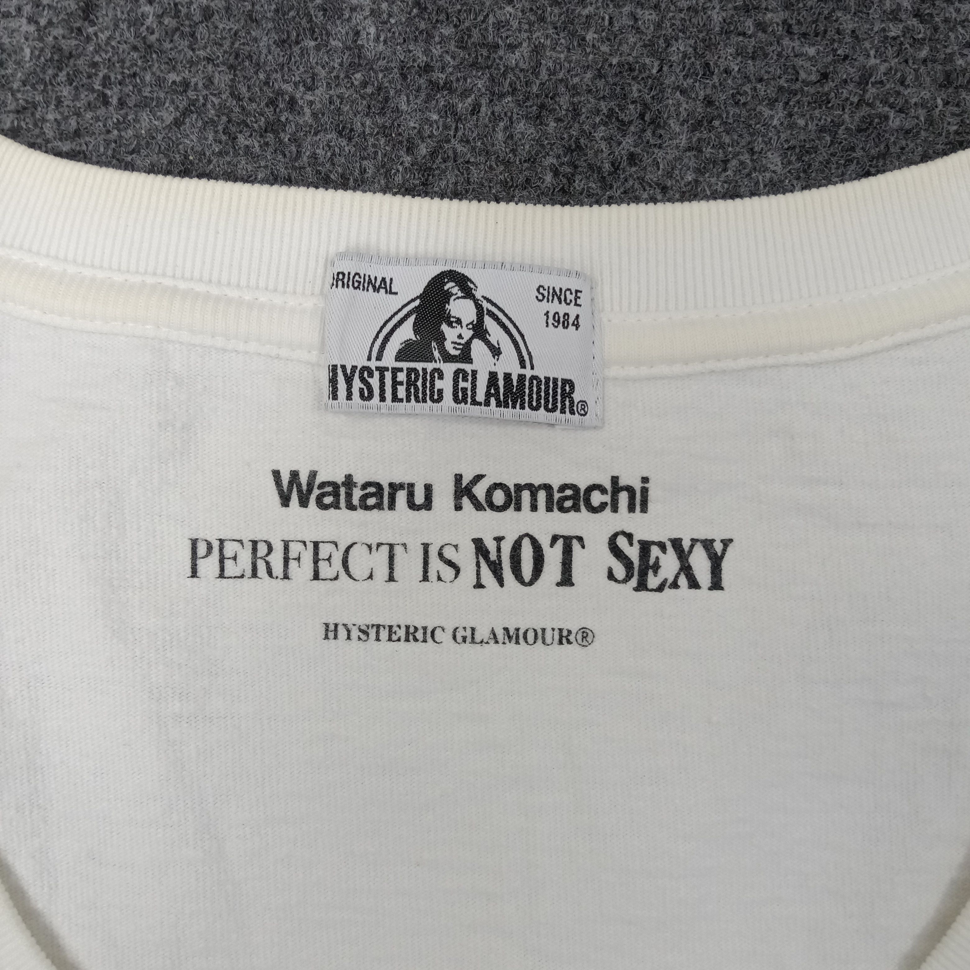 Hysteric Glamour Hysteric Glamour Wataru Komachi Japan Brand Tshirt C223N10 Size US M / EU 48-50 / 2 - 4 Thumbnail