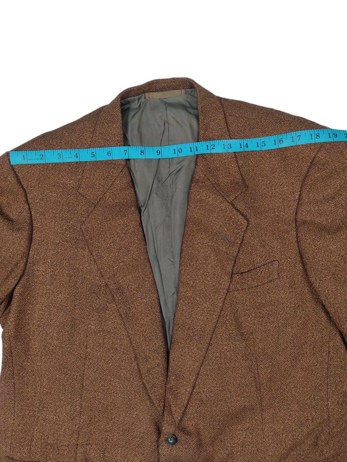 Christian Dior Monsieur × Vintage Vintage Christian Dior Monsieur Wool Tailored Jacket Size 38L - 14 Thumbnail