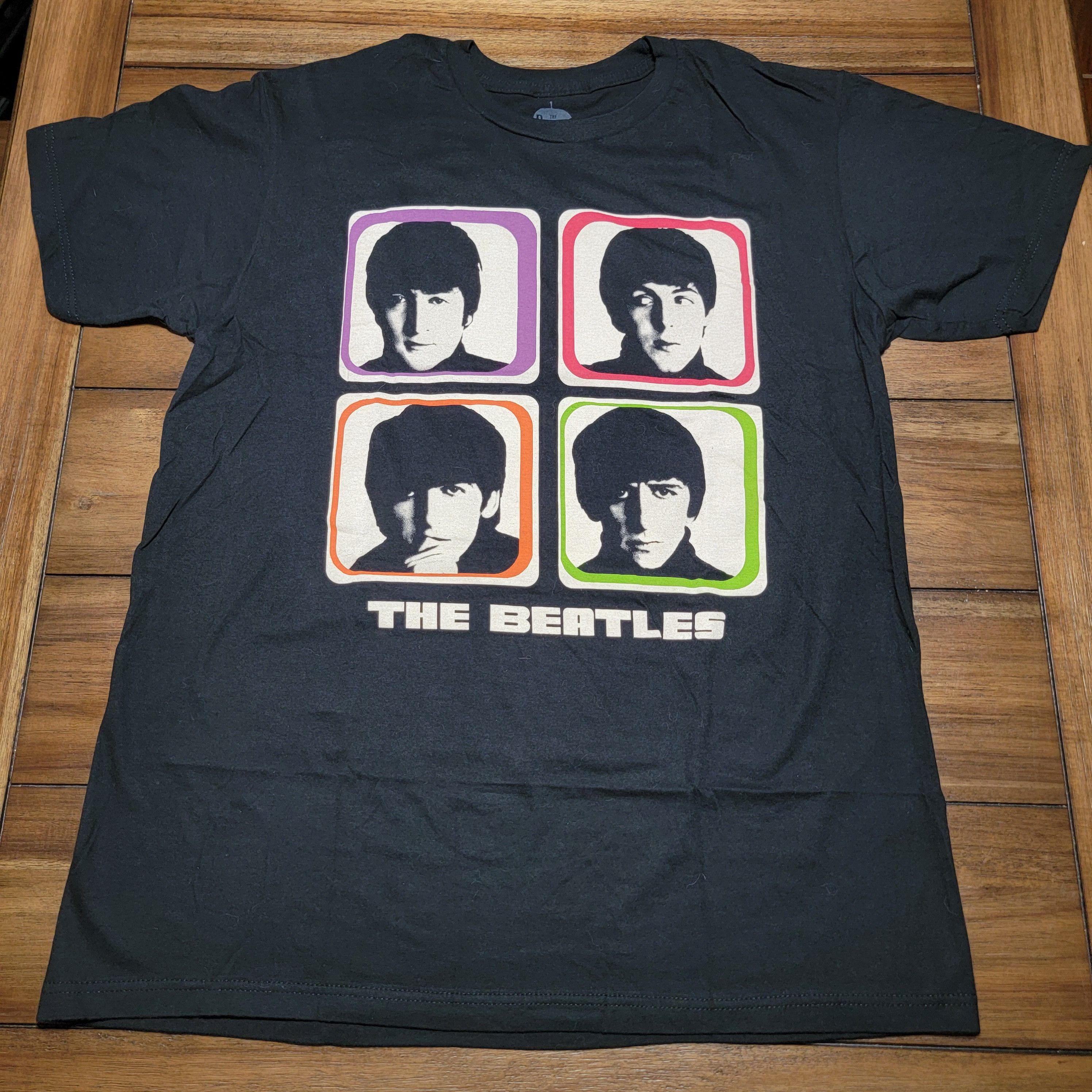 Other The Beatles Graphic SS Black Unisex Tee Squares - Size Large Size L / US 10 / IT 46 - 1 Thumbnail