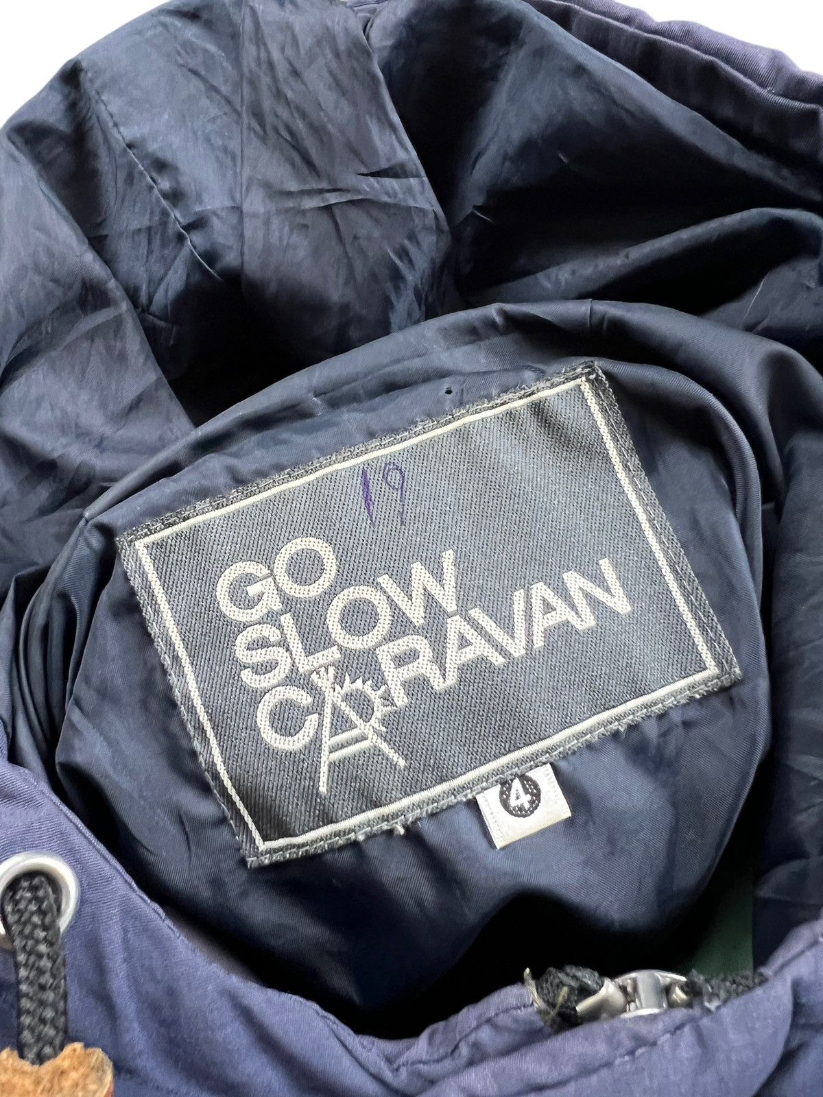 Japanese Brand × go slow caravan Go Slow Caravan Multicolor Puffer Down Jacket Size US L / EU 52-54 / 3 - 13 Thumbnail