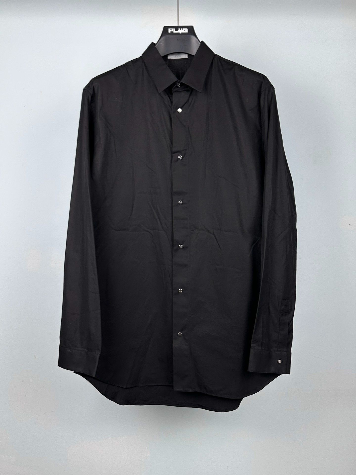 Dior Dior Black CD Button Shirt Size S / US 4 / IT 40 - 1 Thumbnail