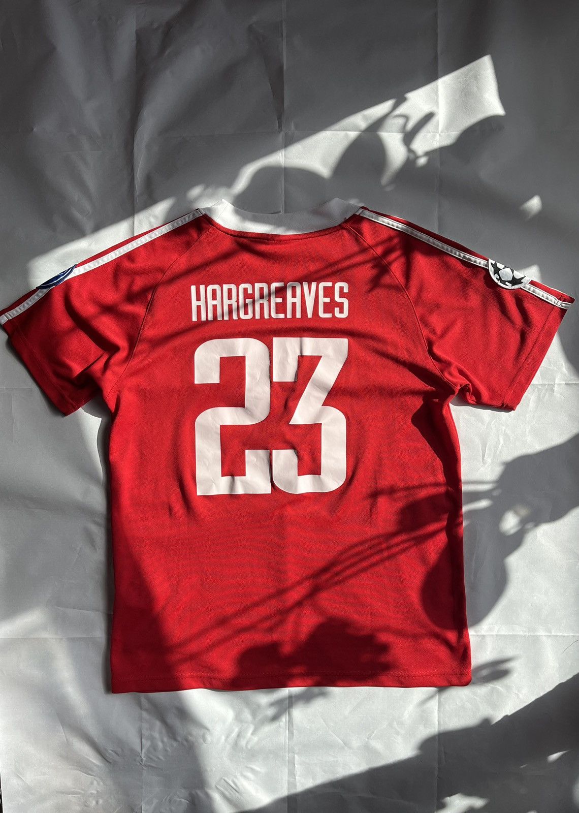 Adidas × Vintage Vintage Bayern Munich Home Shirt Hargreaves-Adidas Opel UCL Size US L / EU 52-54 / 3 - 6 Thumbnail