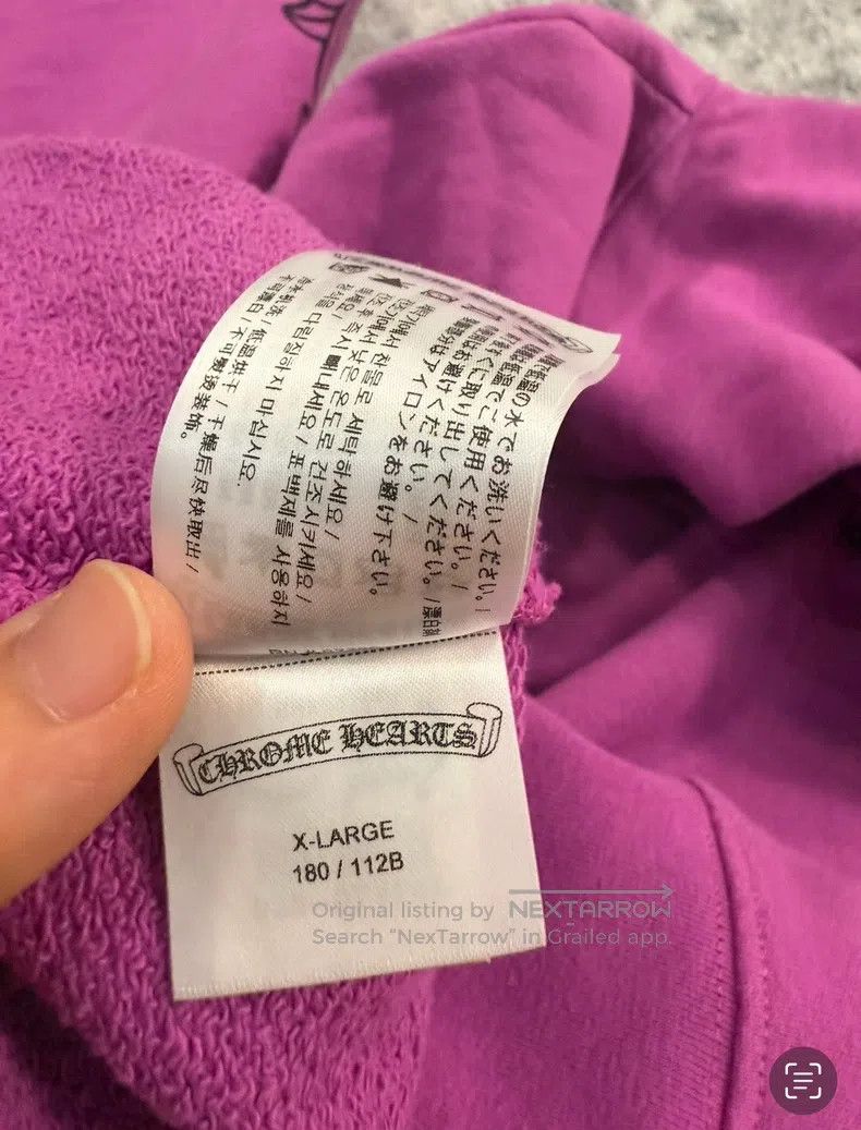 Chrome Hearts CHROME HEARTS Size XL Spider web purple hoodie Size US XL / EU 56 / 4 - 3 Thumbnail