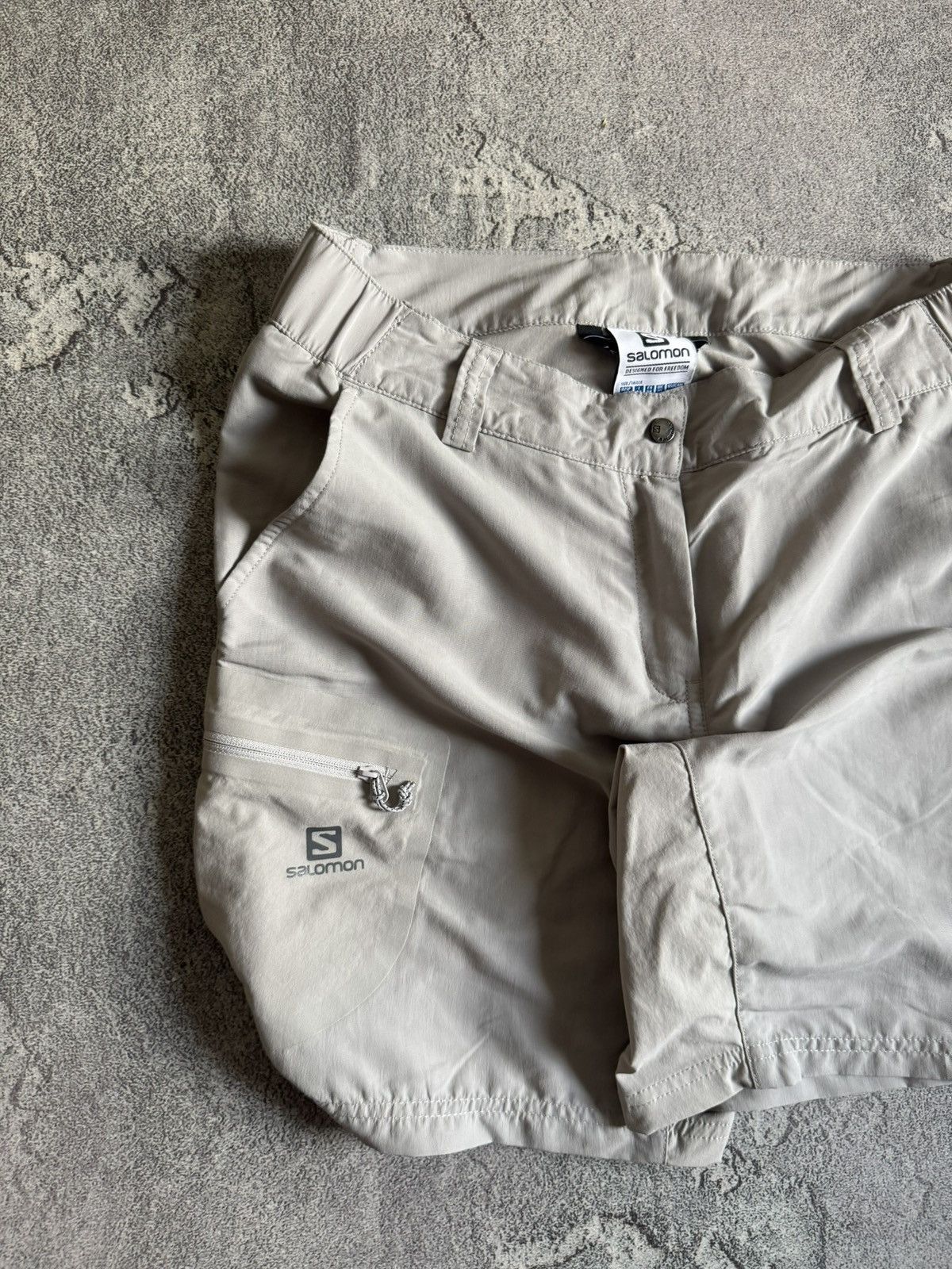 Salomon Salomon US6/I42/FR38 outdoor cargo shorts 🩳 gorpcore Size 28" / US 6 / IT 42 - 4 Thumbnail