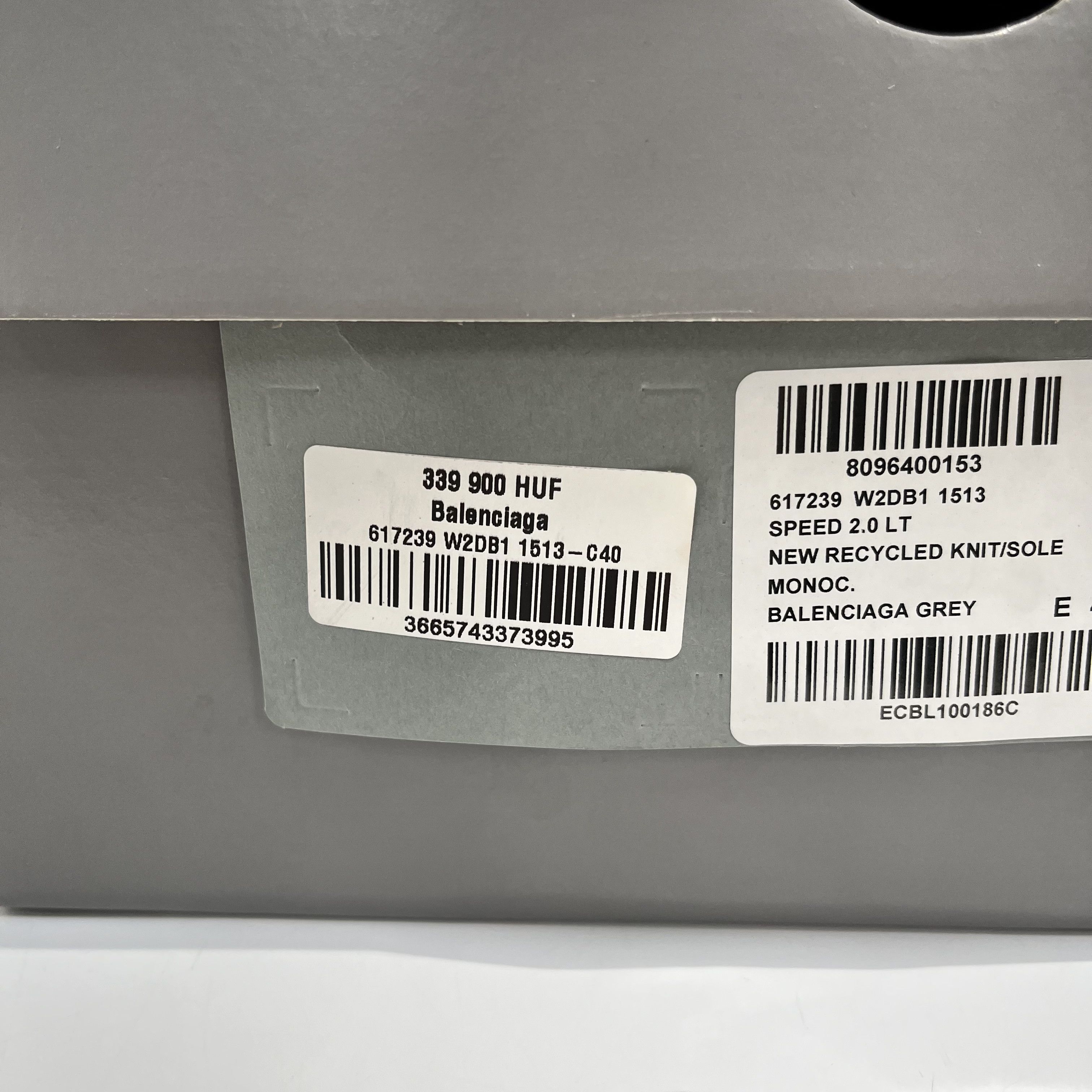 Balenciaga Balenciaga Speed 2.0 Grey Size US 7 / EU 40 - 14 Thumbnail