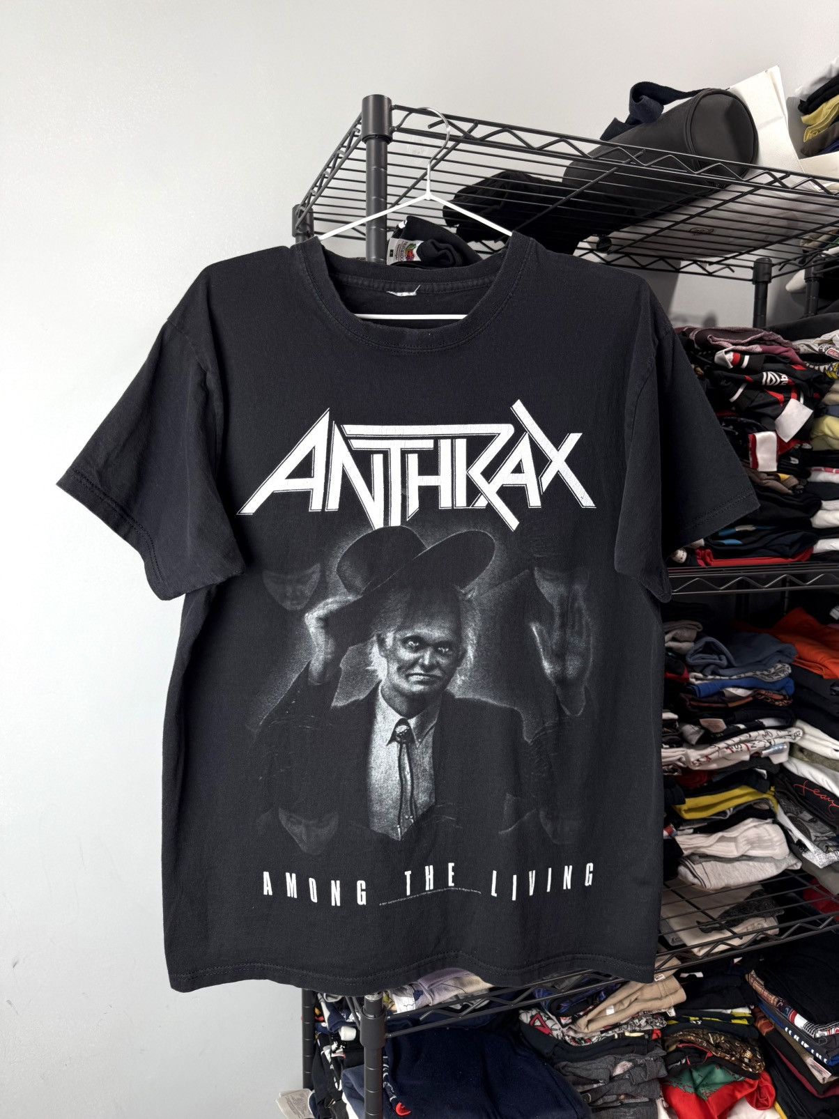 Band Tees Vintage 2011 Anthrax Band Rock T Shirt Size US L / EU 52-54 / 3 - 1 Thumbnail