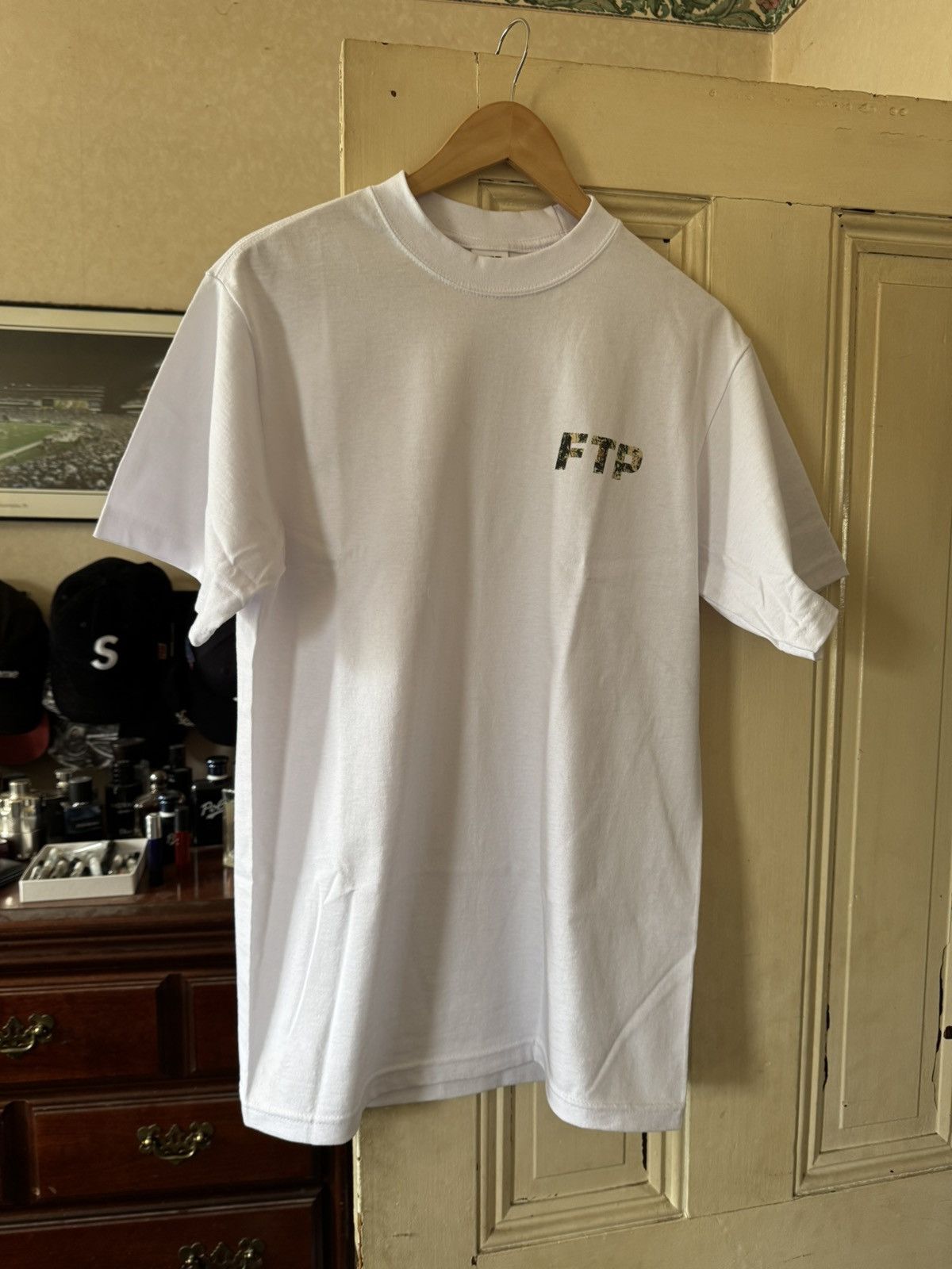Fuck The Population FTP TREE CAMO LOGO TEE | Grailed