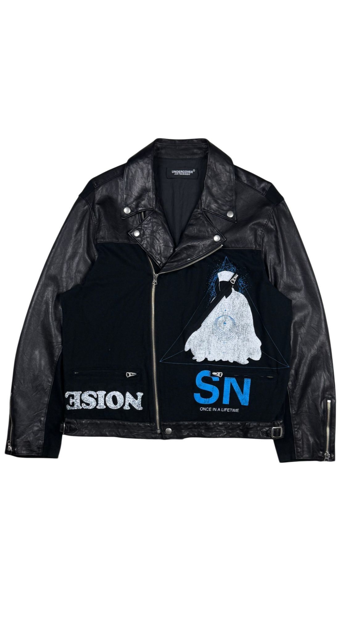 UNDER COVER レザージャケット　JUN TAKAHASHI 革ジャン Jun Takahashi × Undercover SS06 T Klaus / Zamiang Hybrid Leather