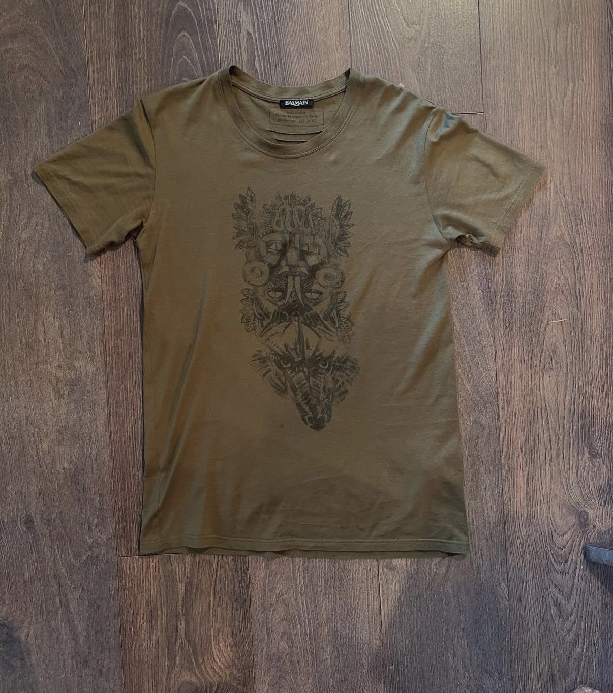 Balmain Balmain 2017 Totem Wolf t-shirt | Grailed