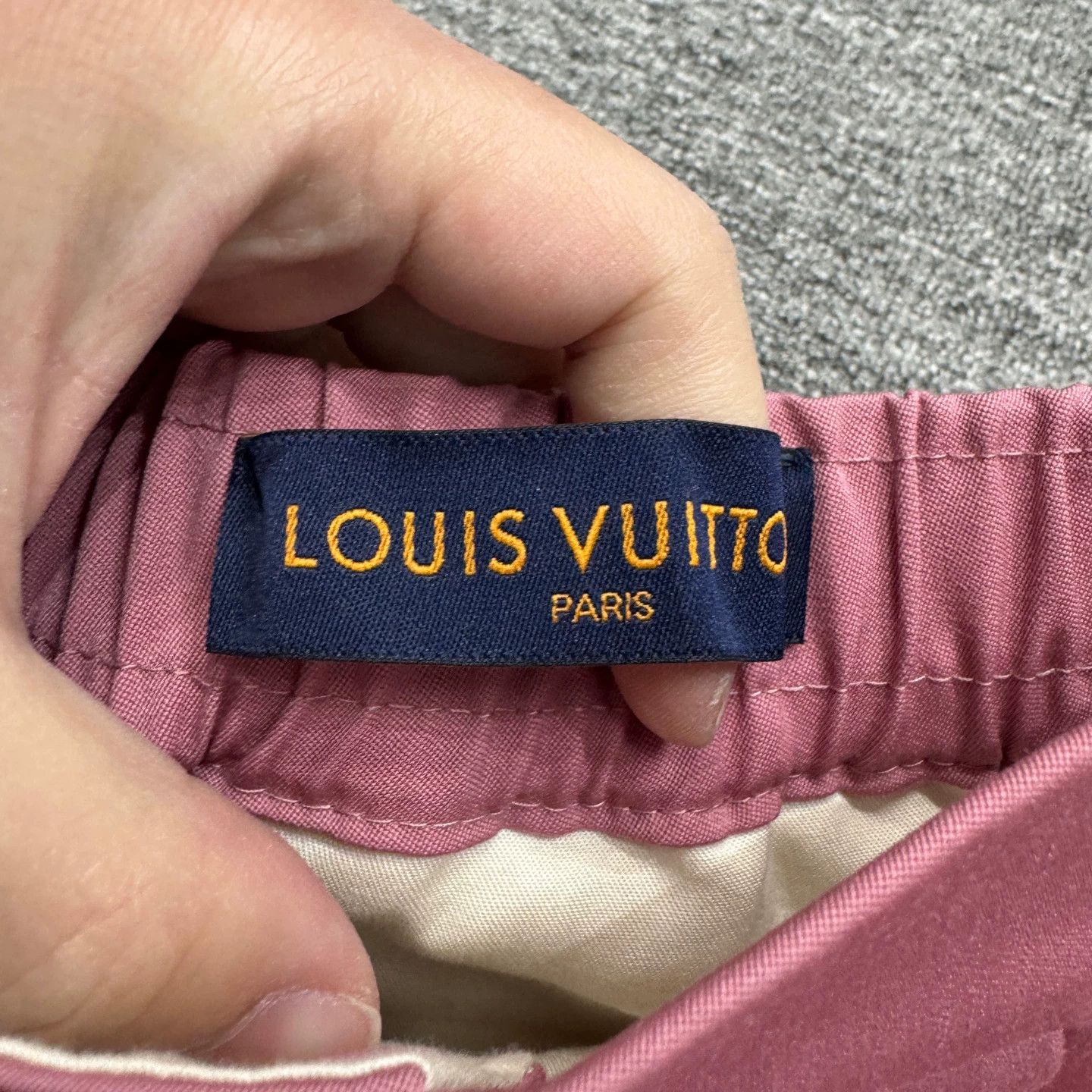Louis Vuitton LV Pink Wool Casual Pants 42 Size 30" / US 8 / IT 44 - 3 Thumbnail