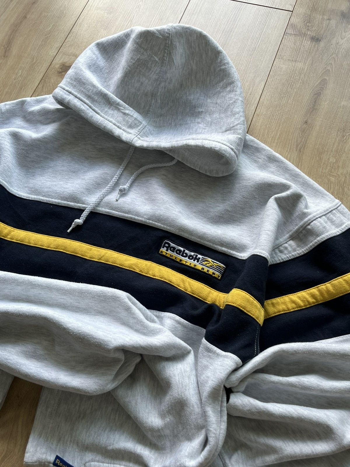 Reebok Vintage Reebok hoodie swag box logo 90’s Size US XL / EU 56 / 4 - 2 Thumbnail