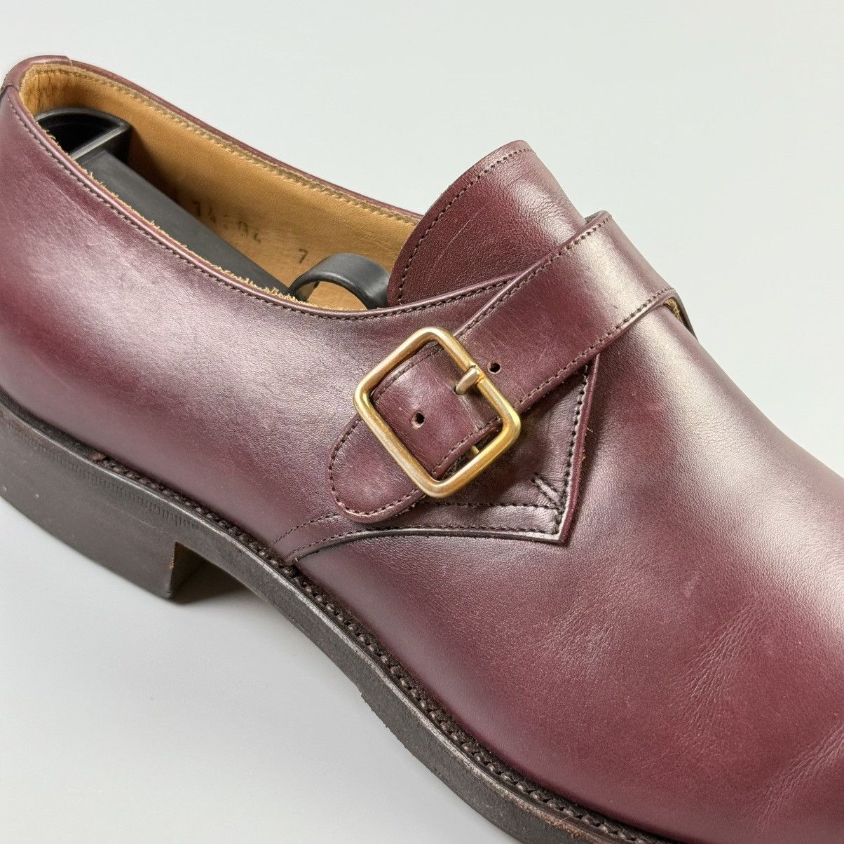 Carmina Carmina 565 Single Monk Shoes Size US 8 / EU 41 - 8 Thumbnail
