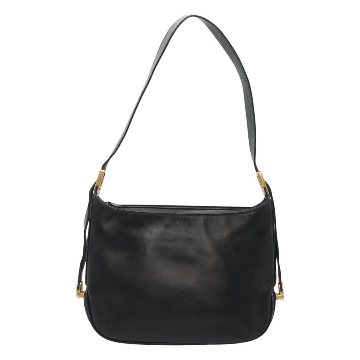 Bally Black Leather Shoulder Bag (Pre-Owned) Size ONE SIZE - 1 Thumbnail