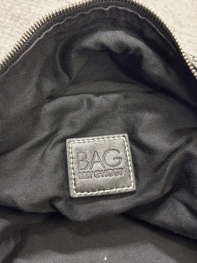 Dolce & Gabbana AW2010 Dolce & Gabbana Black Canvas Trompe Loeil Zip Lily Bag Size ONE SIZE - 10 Thumbnail