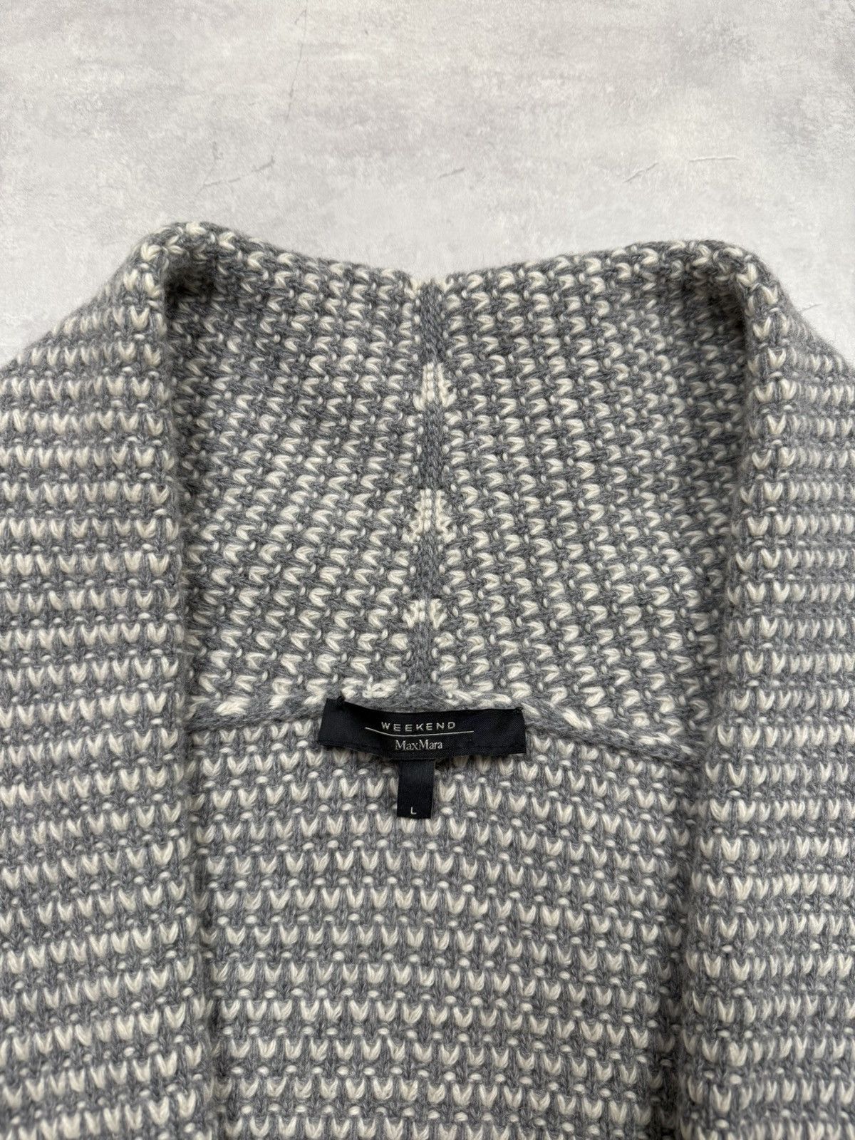 Weekend Max Mara Max Mara Wool Cardigan Size L / US 10 / IT 46 - 5 Thumbnail