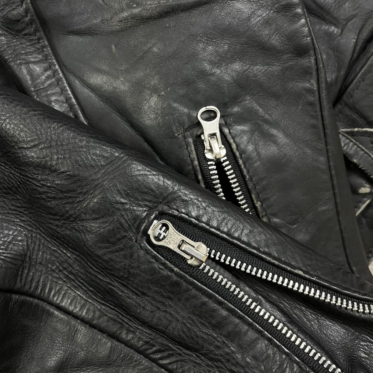 Schott Vintage Schott 613US One Star double riders leather jacket Size US M / EU 48-50 / 2 - 19 Thumbnail