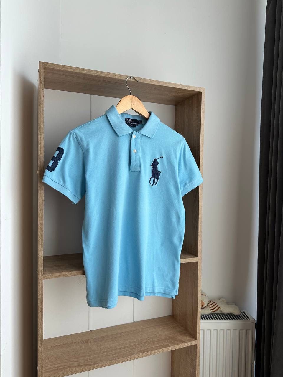 Polo Ralph Lauren × Vintage Vintage Polo Ralph Lauren Blue Big Logo PRL T-Shirt Size US L / EU 52-54 / 3 - 2 Thumbnail
