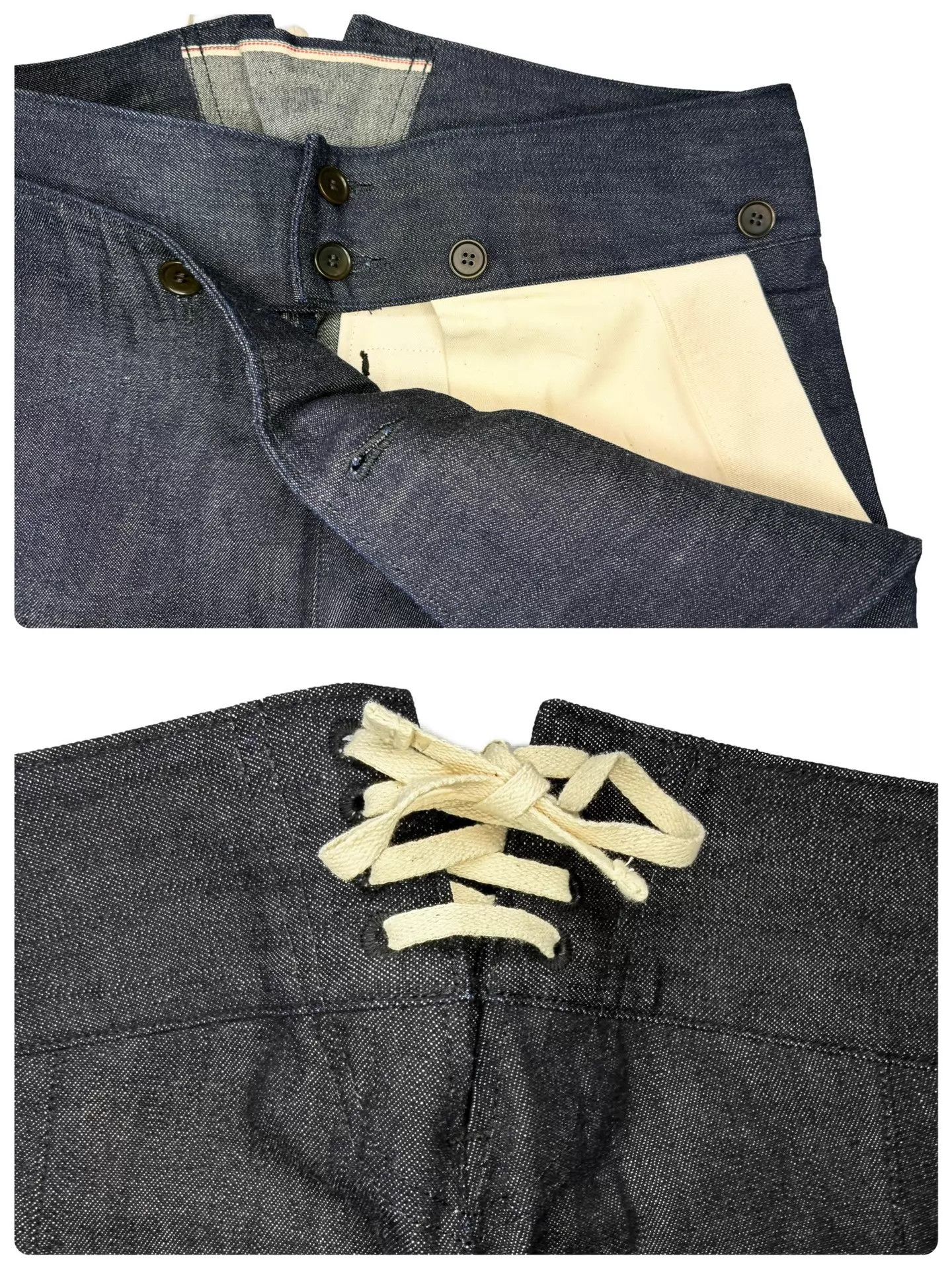 Visvim VISVIM ss HOLMAN UNWASHED SAILOR JEANS NEW W/ TAGS Size US 33 - 3 Thumbnail