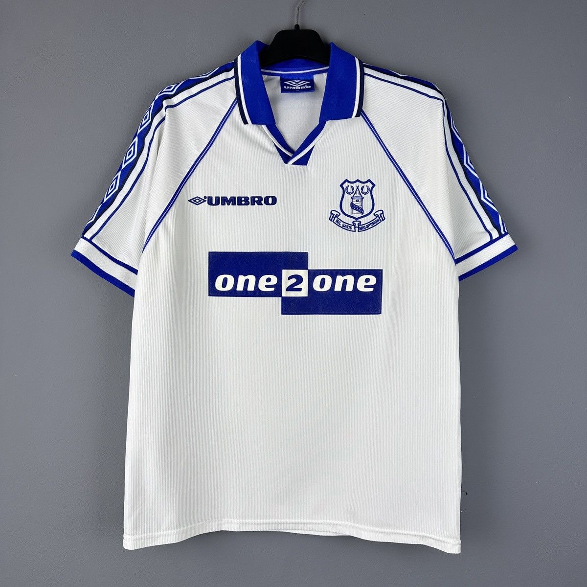Umbro Vintage Everton Umbro Away Jersey Rare Shirt 1998/1999 Size US M / EU 48-50 / 2 - 1 Thumbnail