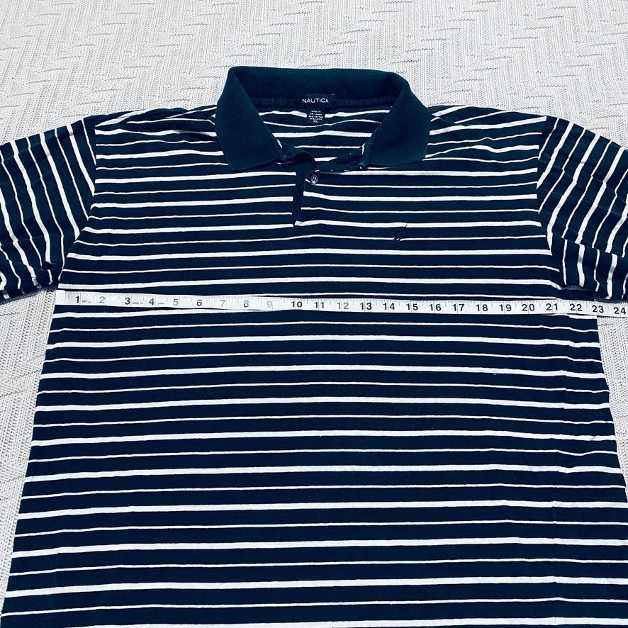 Nautica Nautica black striped polo Size US XL / EU 56 / 4 - 5 Thumbnail