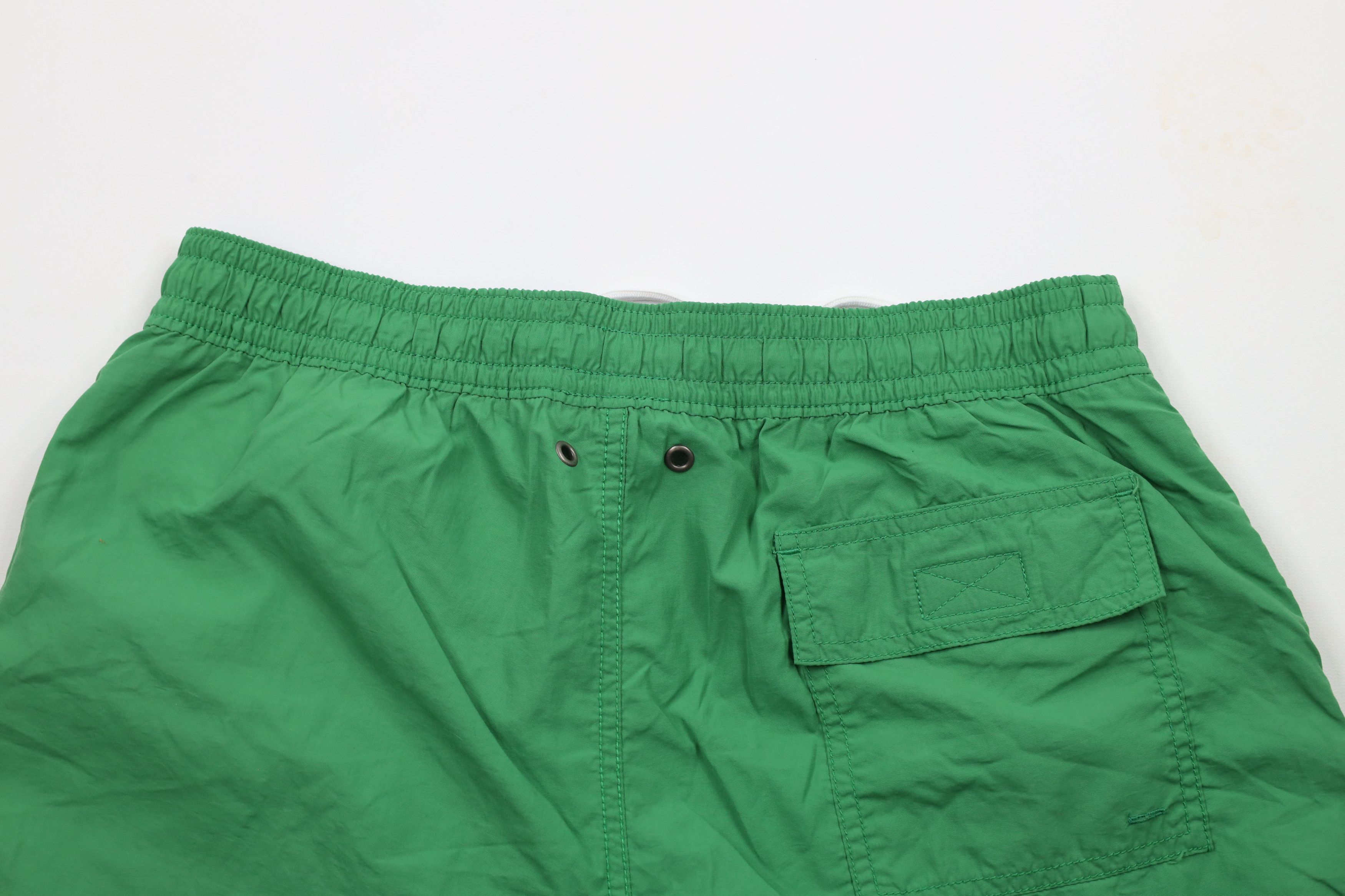Ralph Lauren × Vintage Vintage 90s Ralph Lauren Knee Shorts Swim Trunks Green Size US 32 / EU 48 - 8 Thumbnail