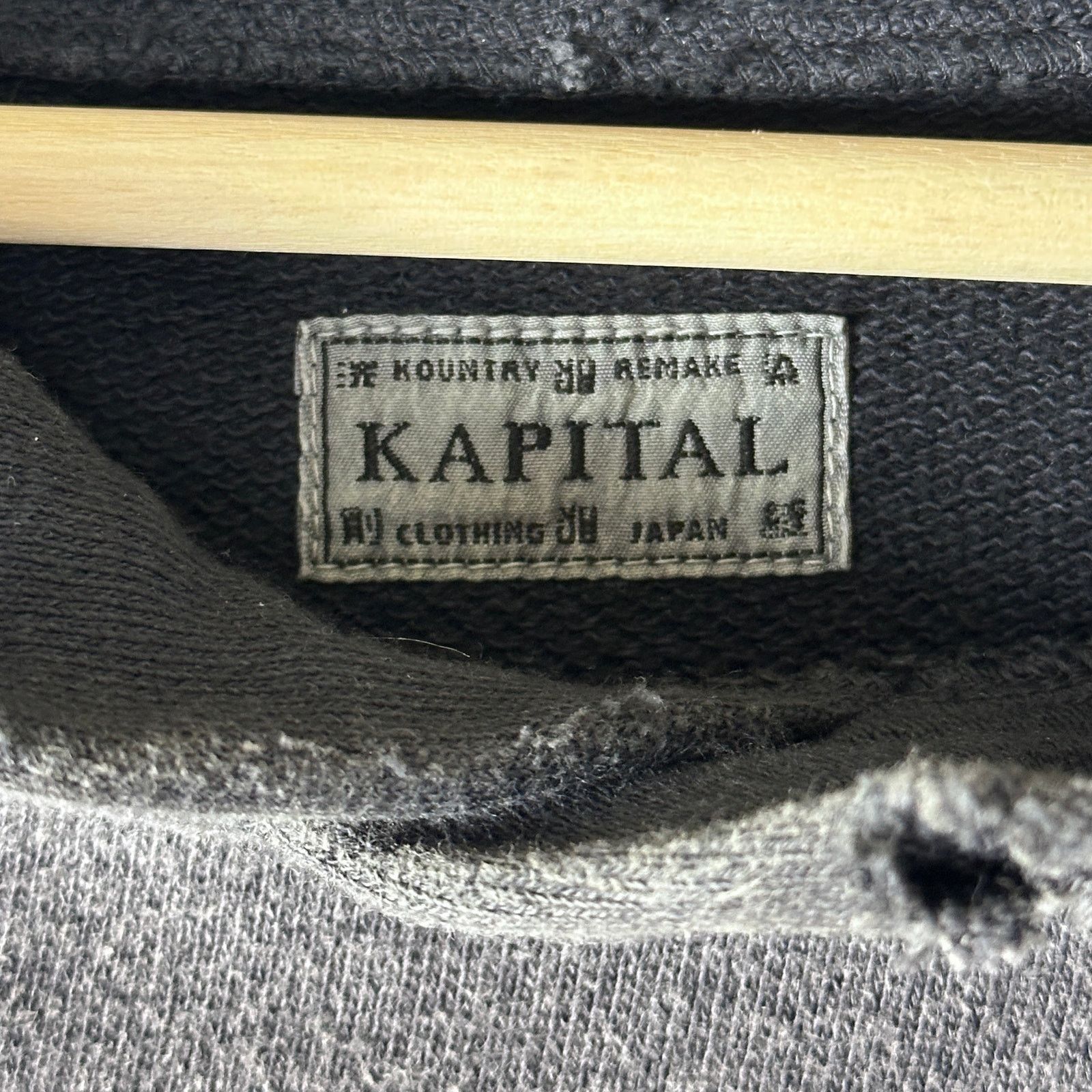 Kapital Kountry Thriller Black Jewel Hoodie Size US L / EU 52-54 / 3 - 3 Thumbnail