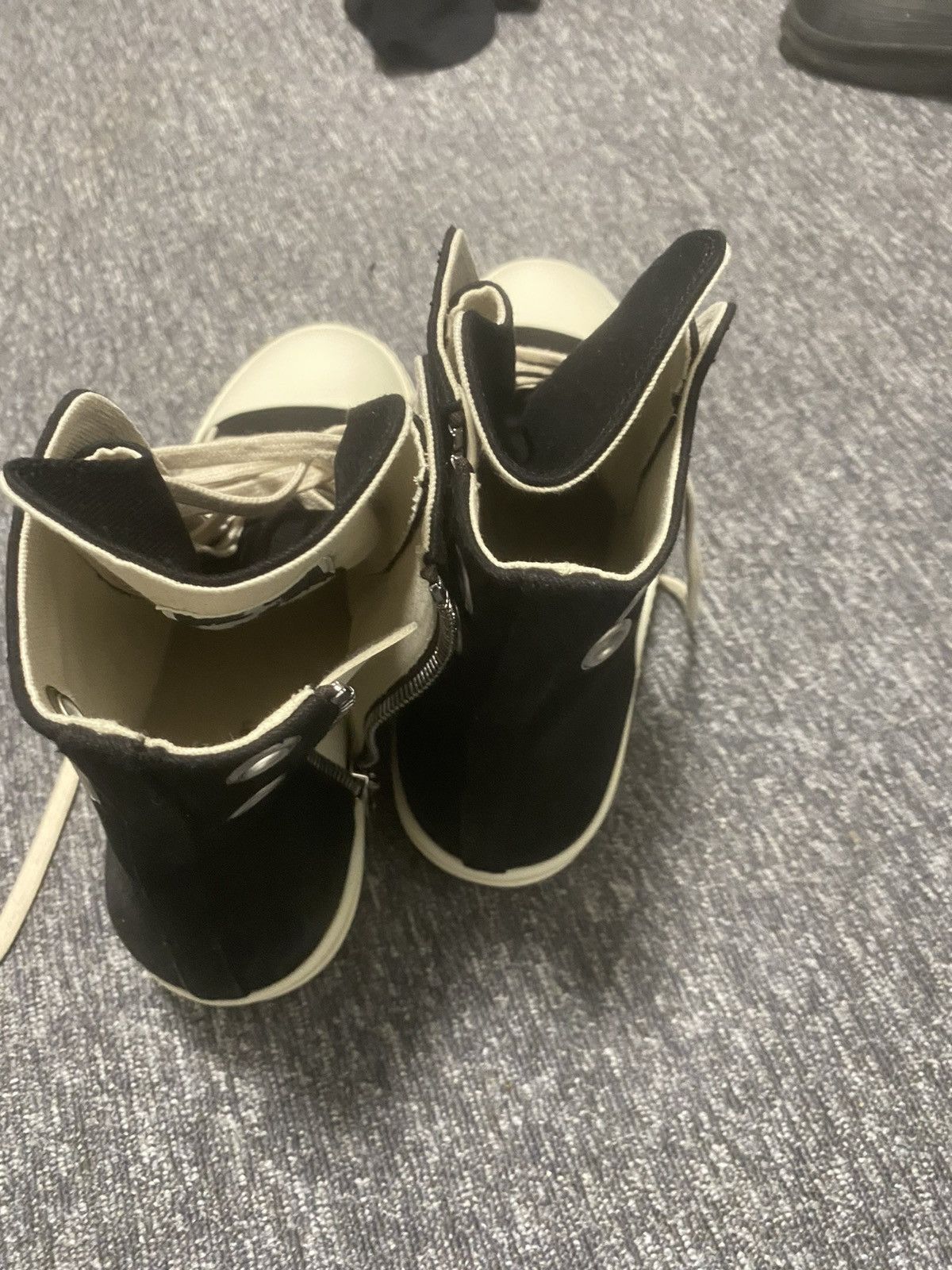 Rick Owens Drkshdw Rick owen ramones Size US 12 / EU 45 - 3 Thumbnail