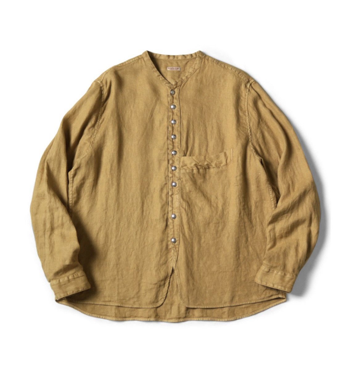 Kapital Gauze linen herringbone stand penny shirt Size US L / EU 52-54 / 3 - 1 Preview