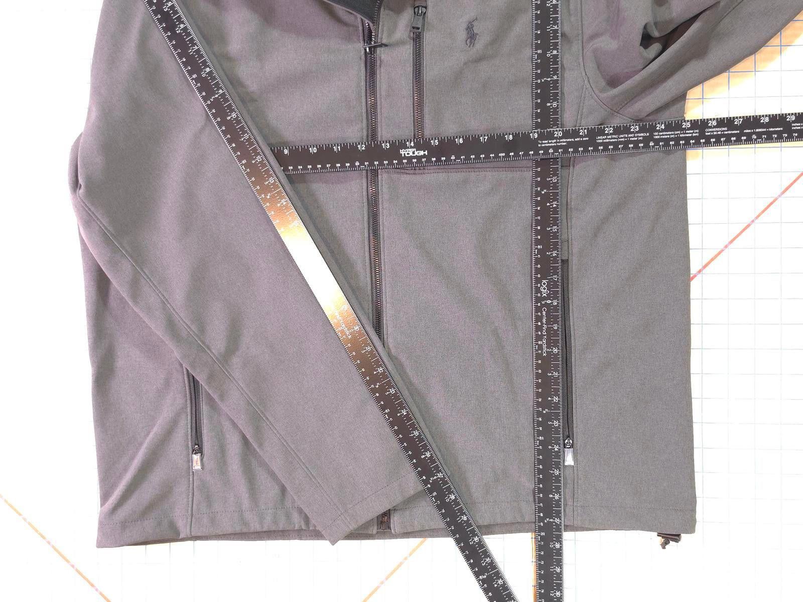 Polo Ralph Lauren Polo Ralph Lauren Mens Gray Softshell Jacket Full Zip XL NEW Size US XL / EU 56 / 4 - 3 Thumbnail