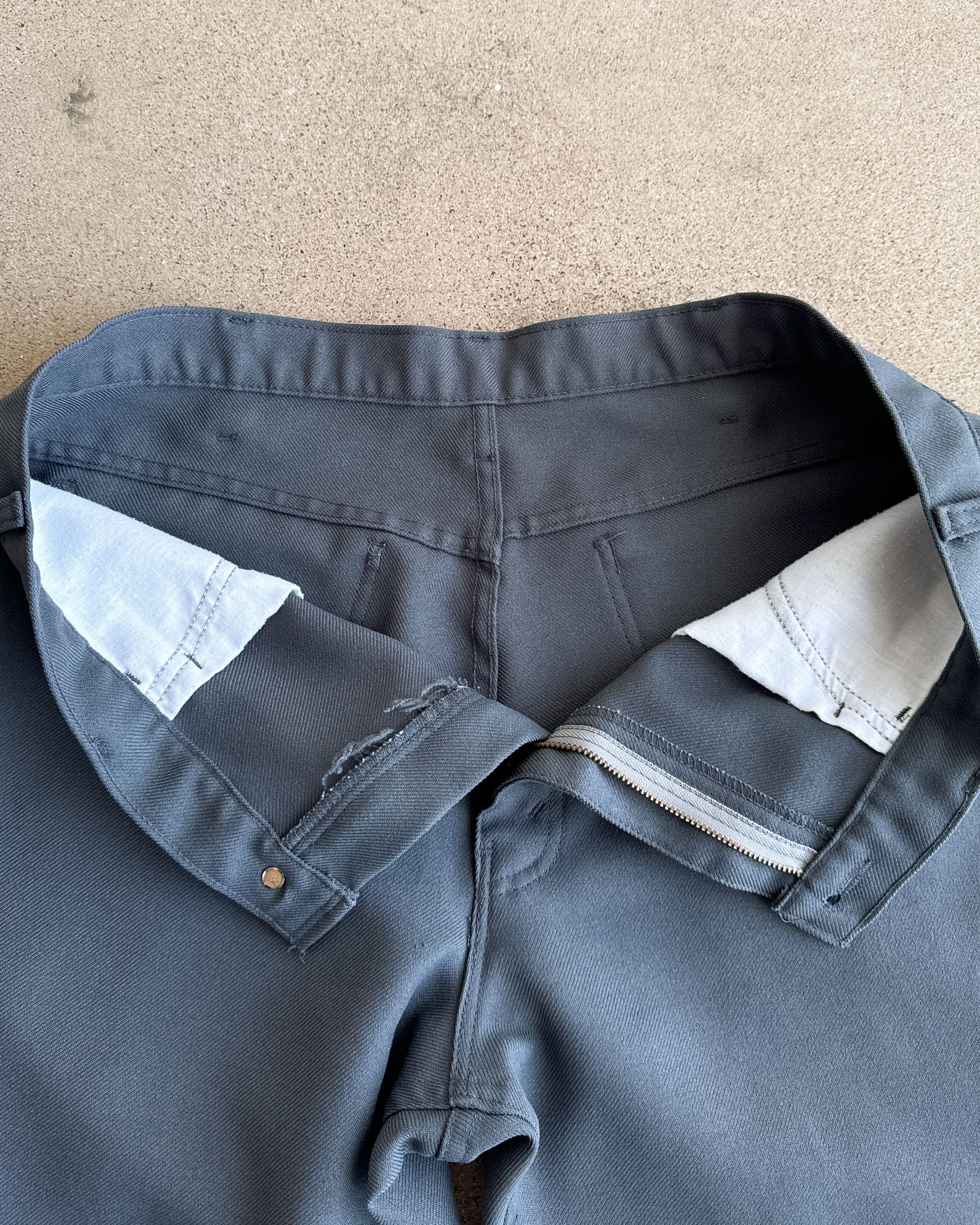 Levi's Vintage 1970s Levi's Darcon Polyester Flared Pants Men's 36 Size US 36 / EU 52 - 4 Thumbnail