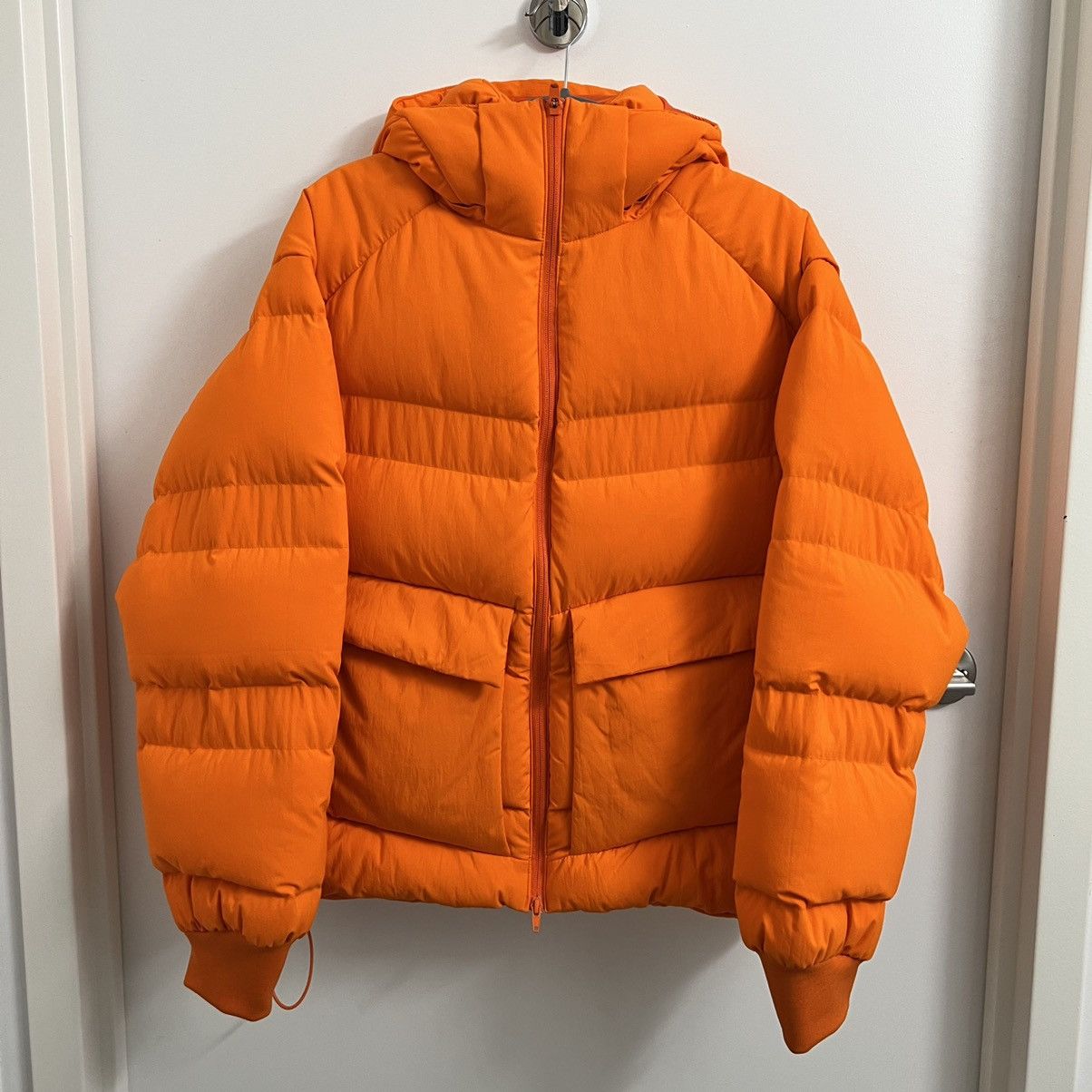 Y-3 Y-3 Orange Down Puffer Jacket Size US M / EU 48-50 / 2 - 1 Thumbnail
