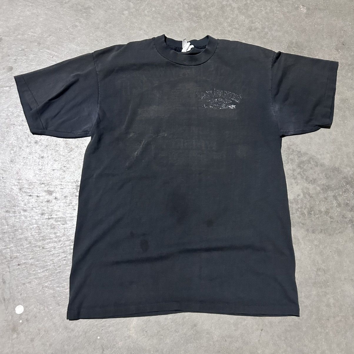 Other 90s jack daniels whiskey faded black tee shirt Size US L / EU 52-54 / 3 - 2 Thumbnail