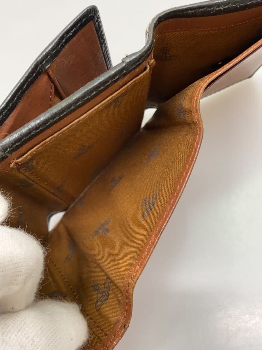 Vivienne Westwood Contrast Stitch Orb Leather Wallet Size ONE SIZE - 6 Thumbnail