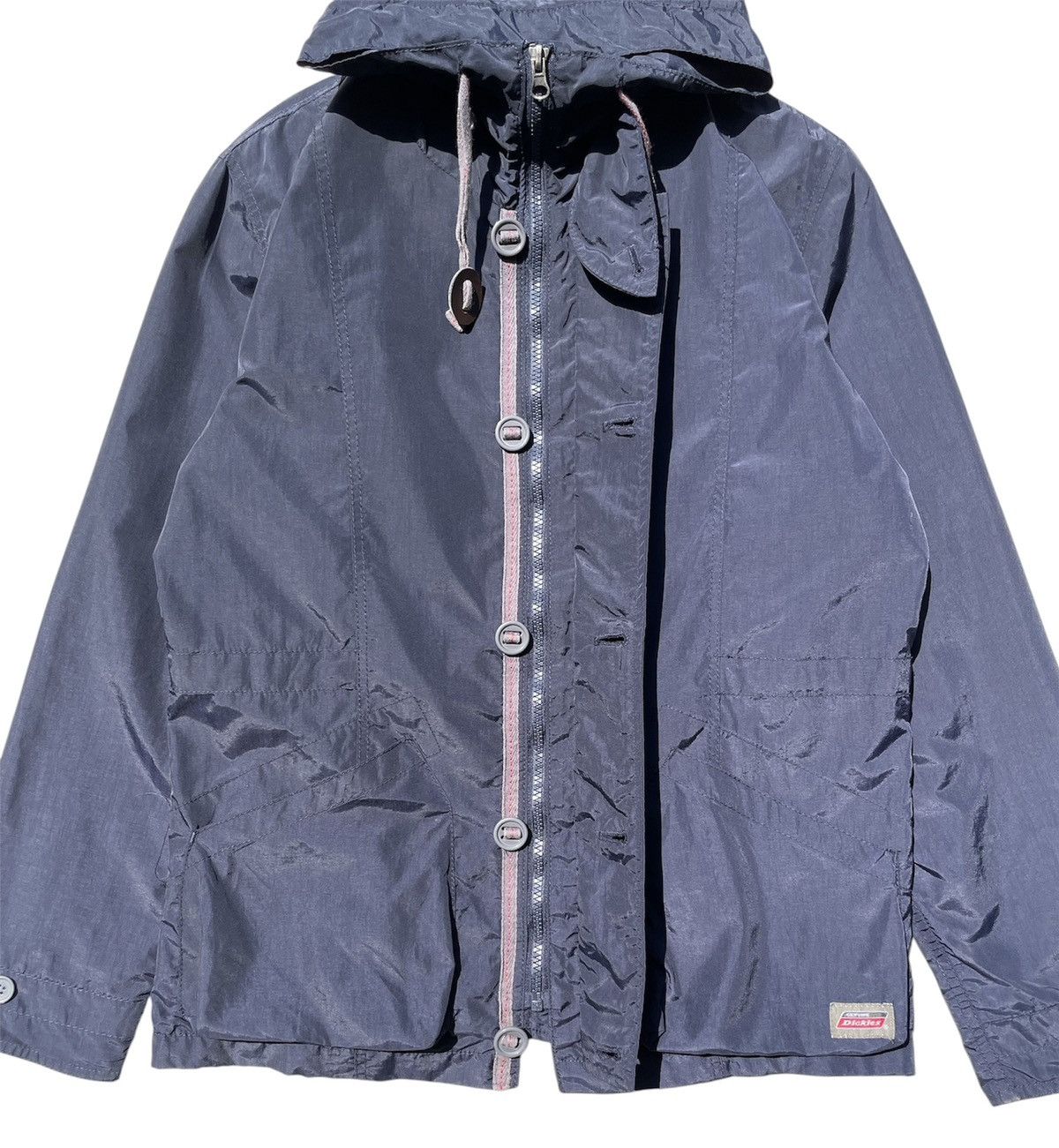 Dickies 🔥Accept Binding Offer🔥 Dickies Navy Blue Windbreker Jacket Size US L / EU 52-54 / 3 - 5 Thumbnail