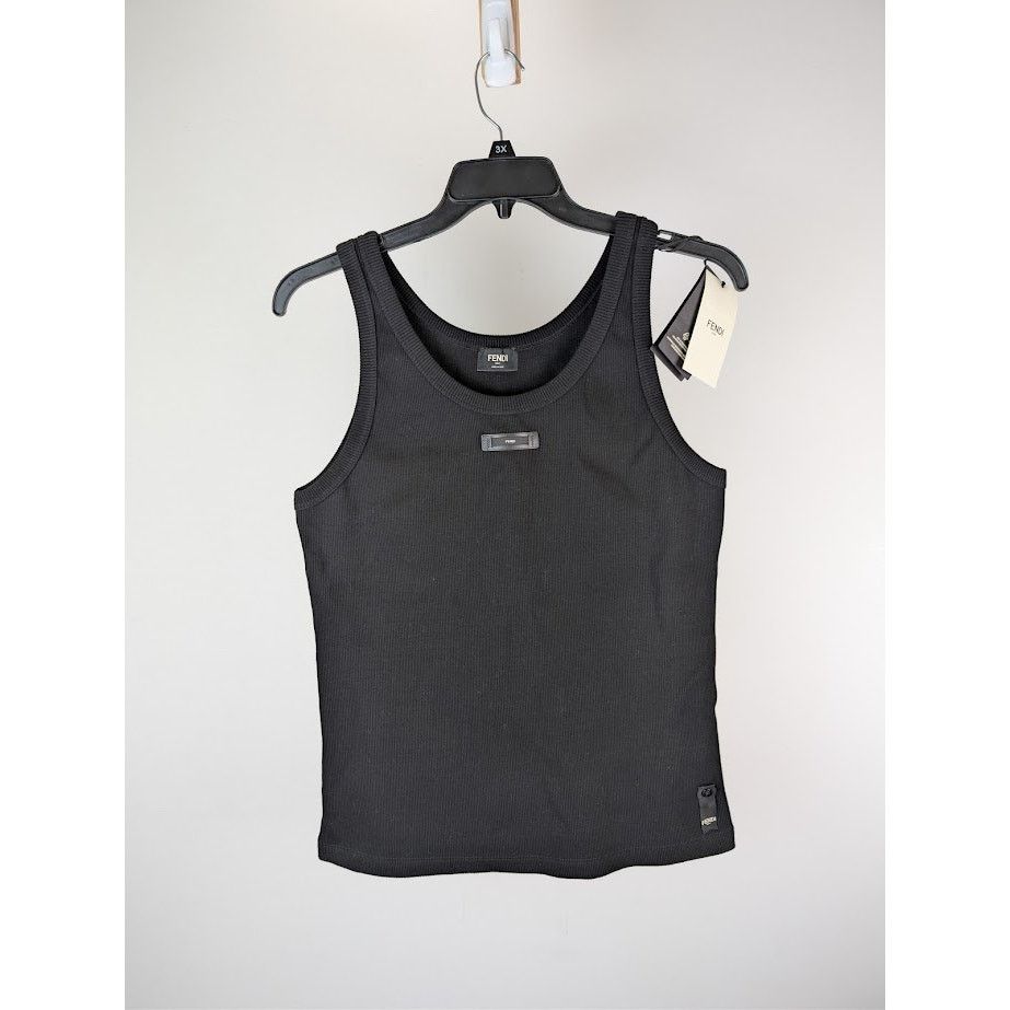 Fendi o1rshd1 Tank Tops in Black Size US XL / EU 56 / 4 - 2 Thumbnail