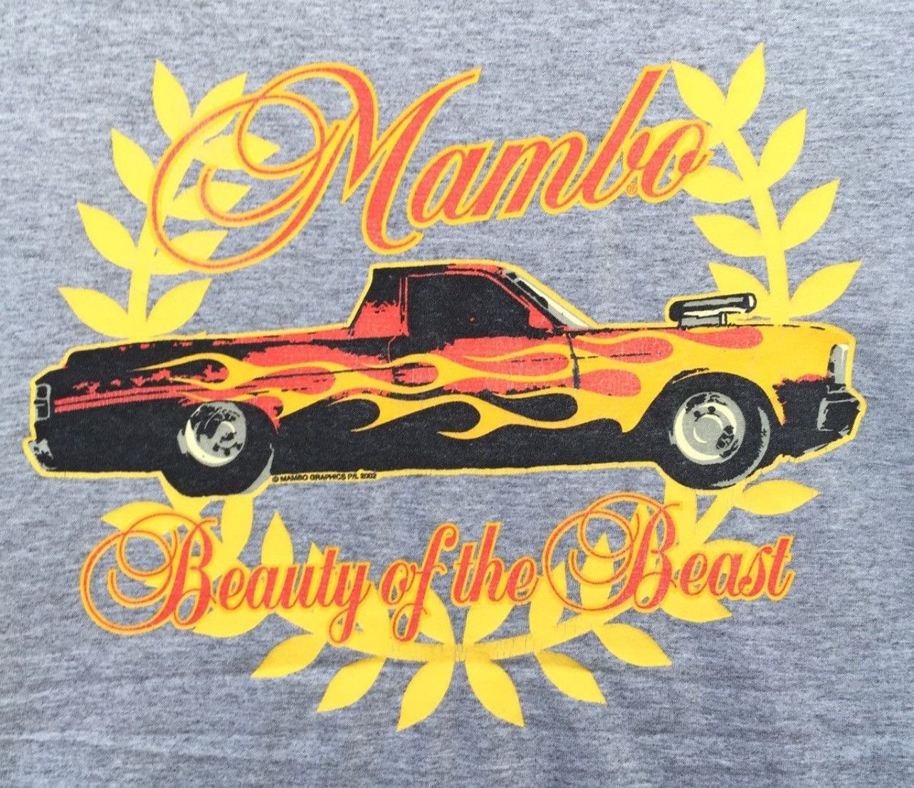Mambo Mambo Beauty of The Beast Big Logo T-shirt | Swag Hype Dope Size US L / EU 52-54 / 3 - 3 Thumbnail